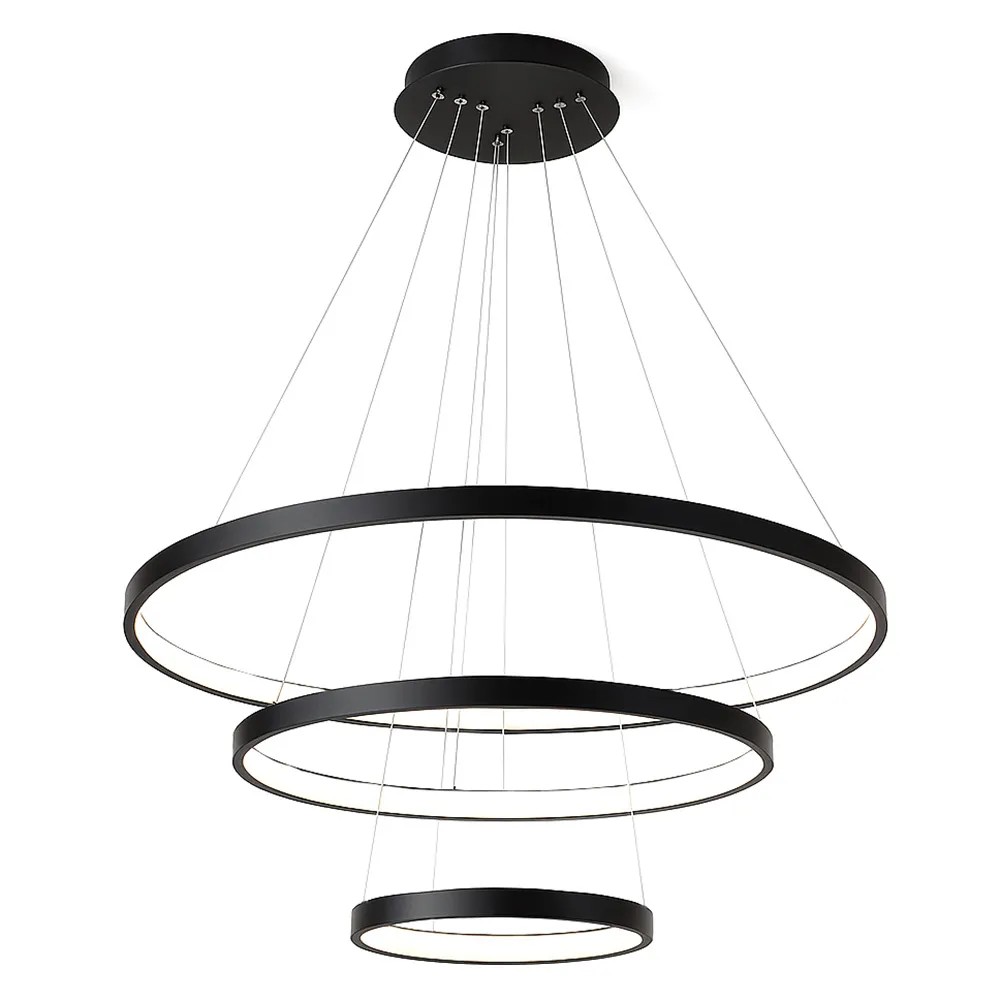 Pakabinamas šviestuvas Toolight šviestuvas LED LHJ013-CP3 Juodas aprašymas - Prekės nuotrauka