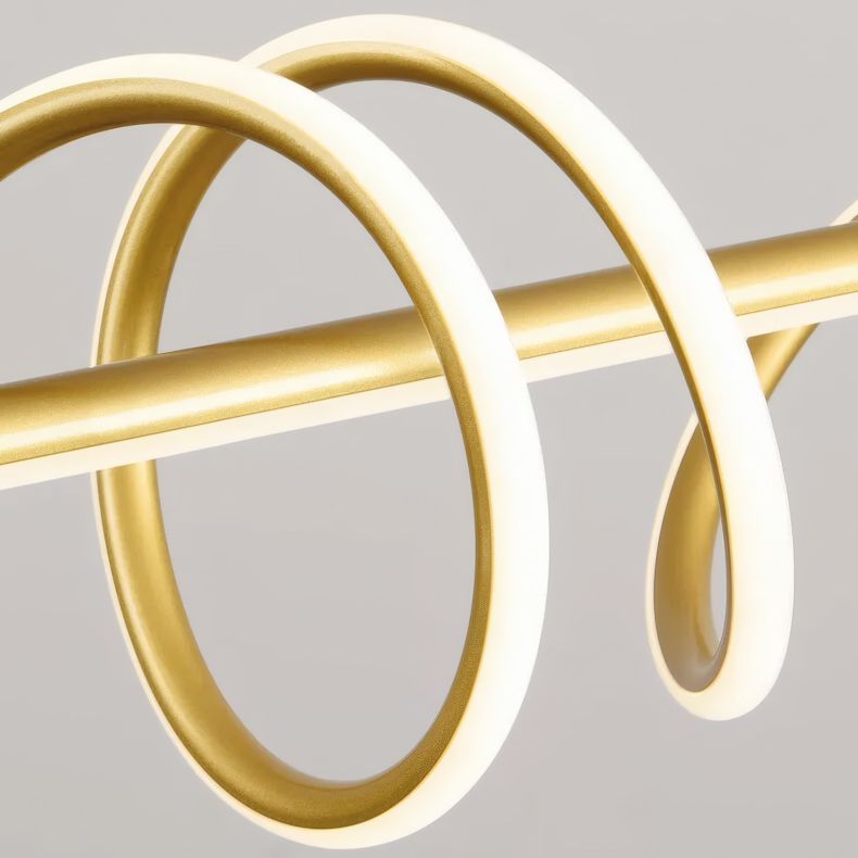 Lubinis šviestuvas Toolight Šviestuvas Led Lhj024-cp 120 Cm Gold aprašymas - Prekės nuotrauka