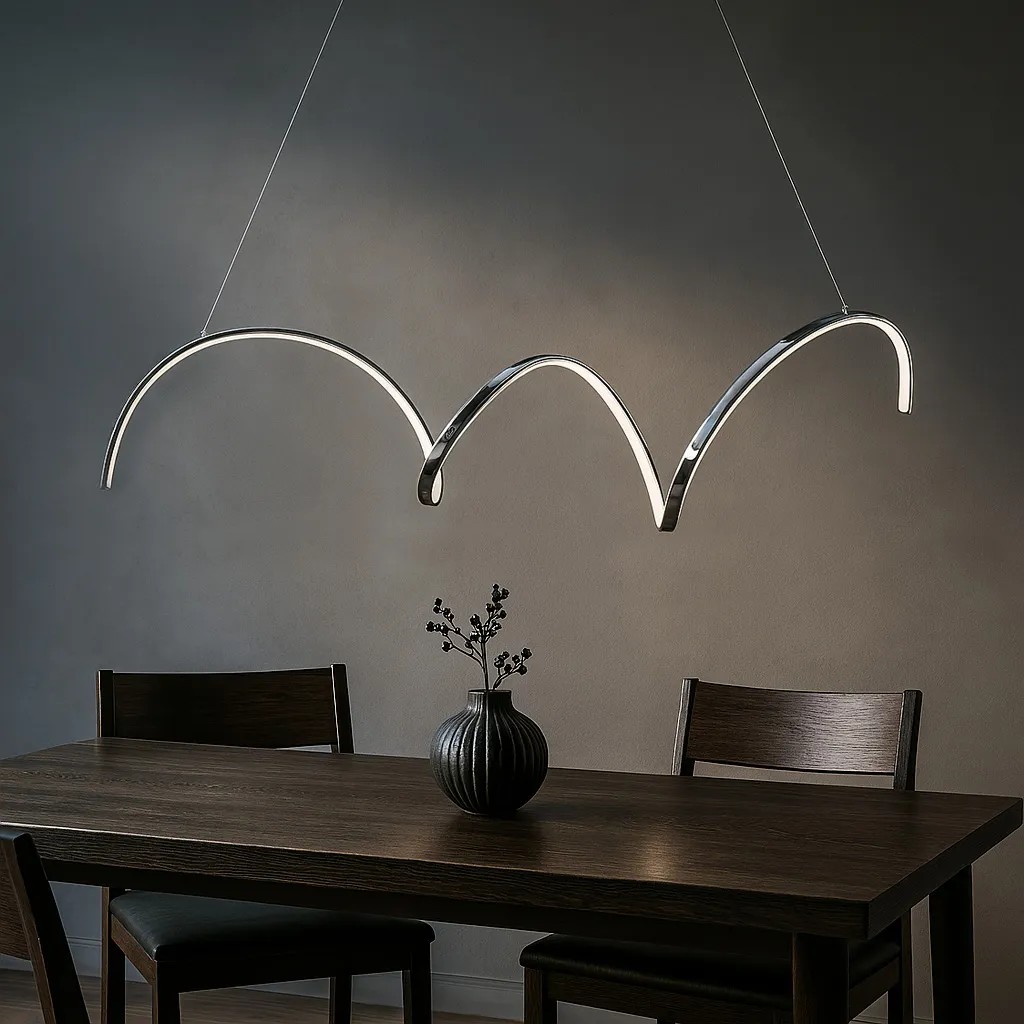 Pakabinamas šviestuvas Toolight šviestuvas LED LHJ025-CP CHROME aprašymas - Prekės nuotrauka