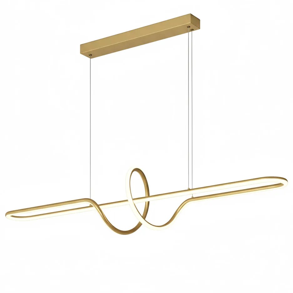 Pakabinamas šviestuvas Toolight šviestuvas LED LHJ038-CP BRUSH GOLD aprašymas - Prekės nuotrauka