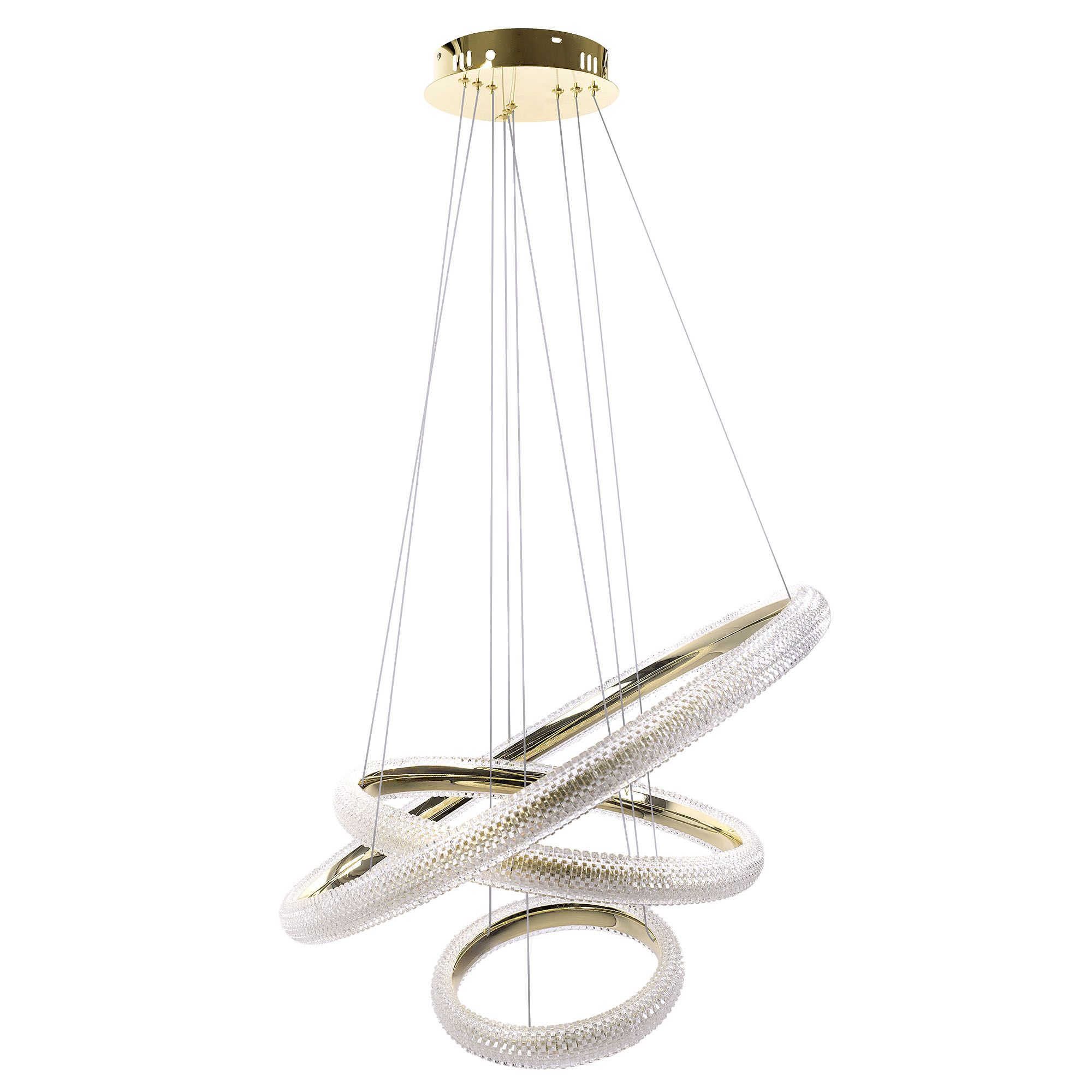 Lubinis šviestuvas Toolight Šviestuvas Led Lhj042-cp3 Gold aprašymas - Prekės nuotrauka