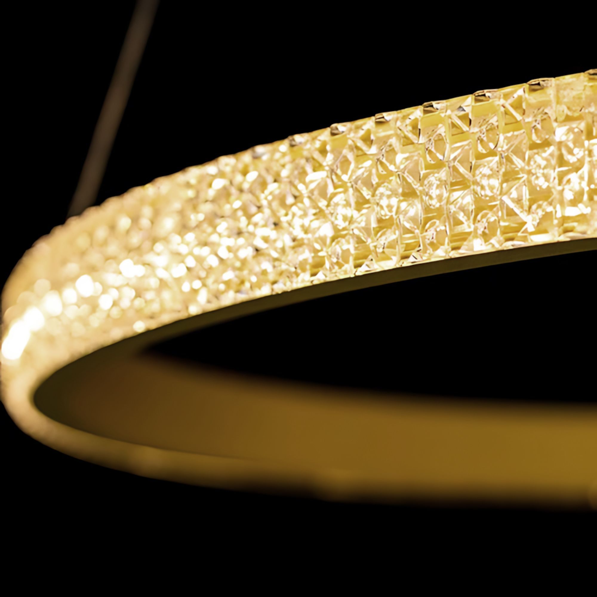 Lubinis šviestuvas Toolight Šviestuvas Led Lhj044-cp2 Gold aprašymas - Prekės nuotrauka