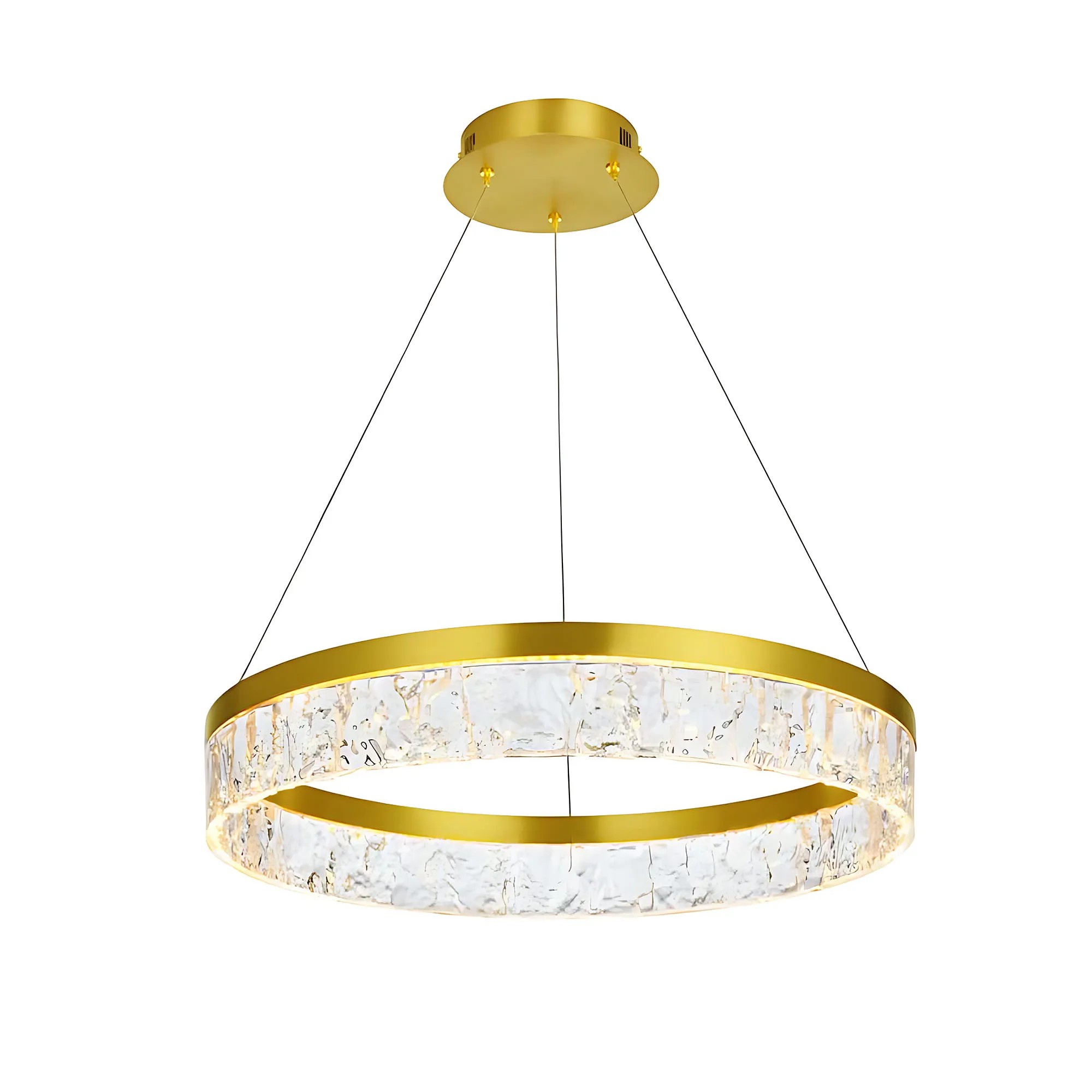 Pakabinamas šviestuvas Toolight šviestuvas LED LHJ046-CP 50 cm GOLD aprašymas - Prekės nuotrauka