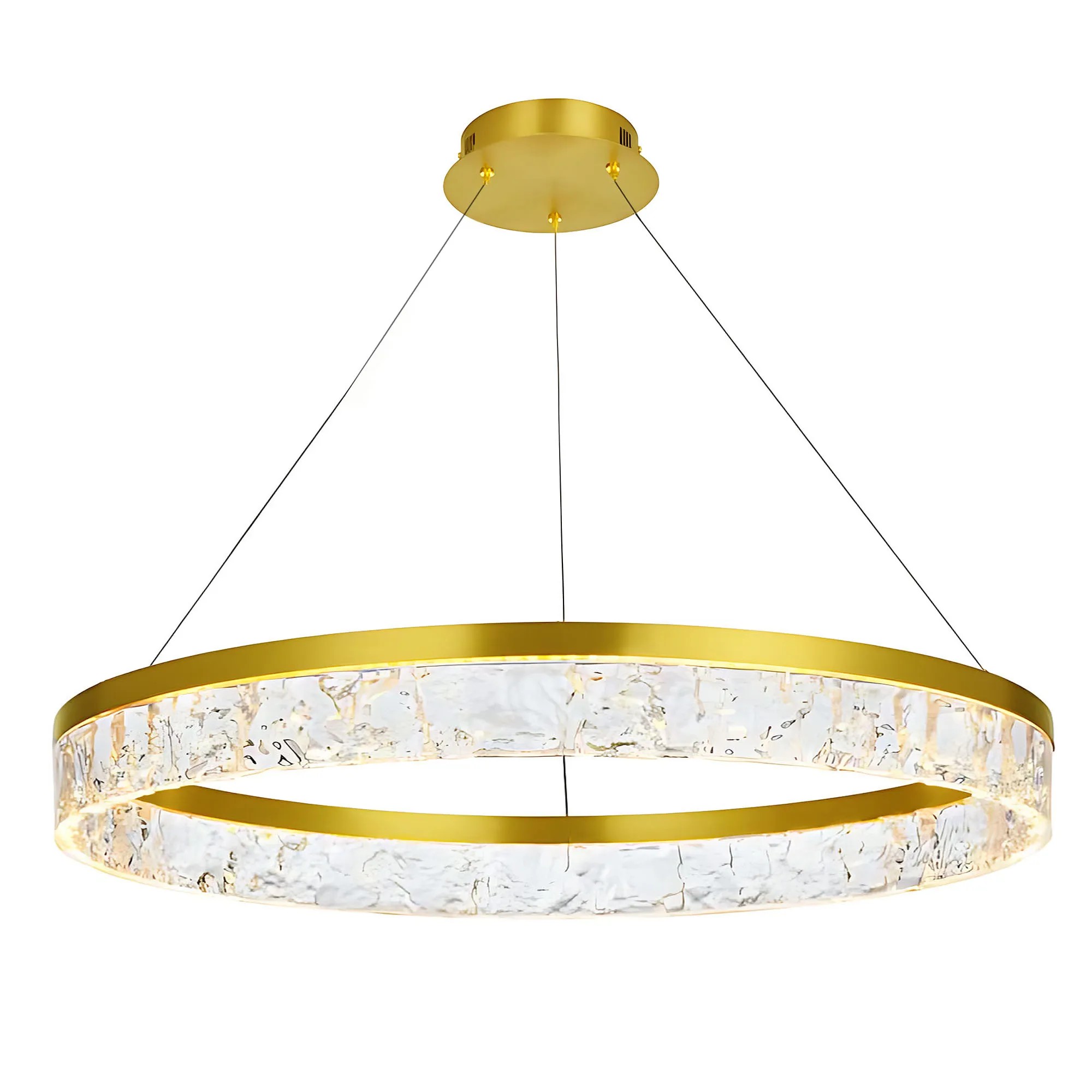 Pakabinamas šviestuvas Toolight šviestuvas LED LHJ047-CP 80 cm GOLD aprašymas - Prekės nuotrauka