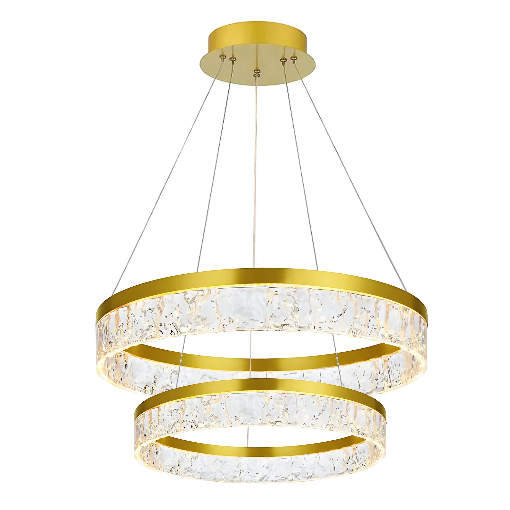 Pakabinamas šviestuvas Toolight šviestuvas LED LHJ049-CP2 GOLD aprašymas - Prekės nuotrauka