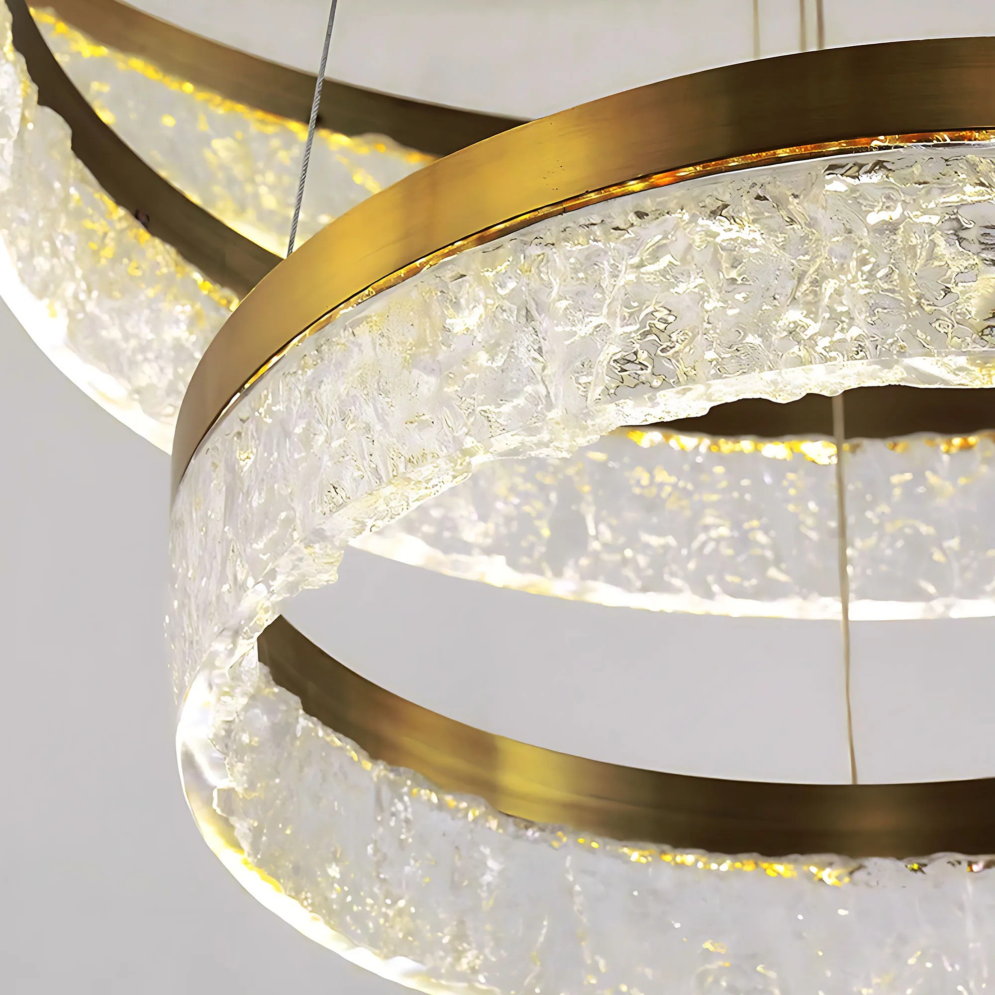Pakabinamas šviestuvas Toolight šviestuvas LED LHJ049-CP2 GOLD aprašymas - Prekės nuotrauka