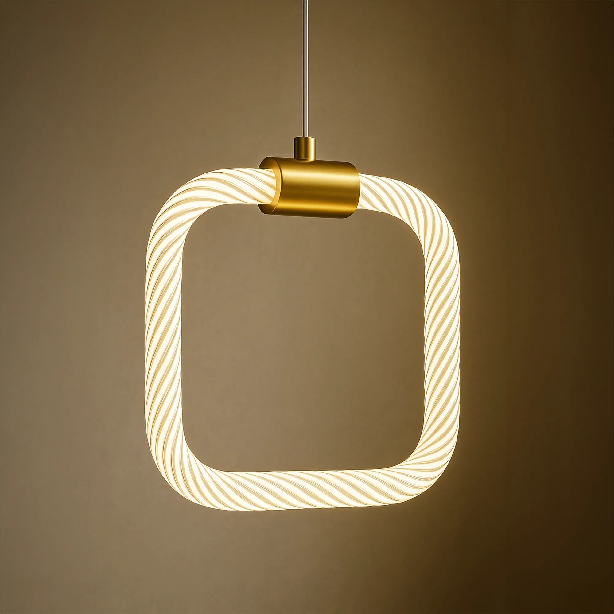 Pakabinamas šviestuvas Toolight šviestuvas LED LHJ056-CP1 BRUSH GOLD aprašymas - Prekės nuotrauka
