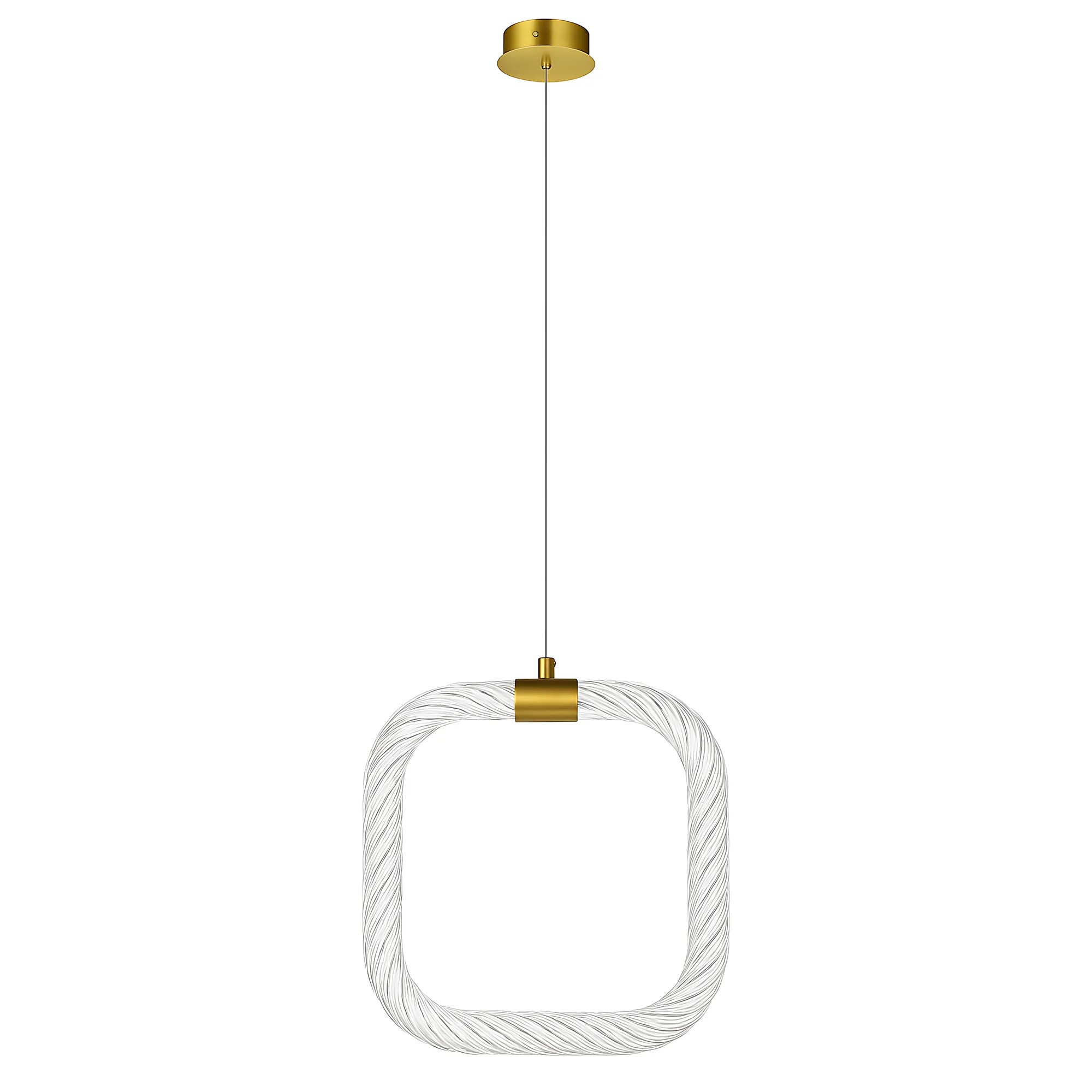 Pakabinamas šviestuvas Toolight šviestuvas LED LHJ056-CP1 BRUSH GOLD aprašymas - Prekės nuotrauka