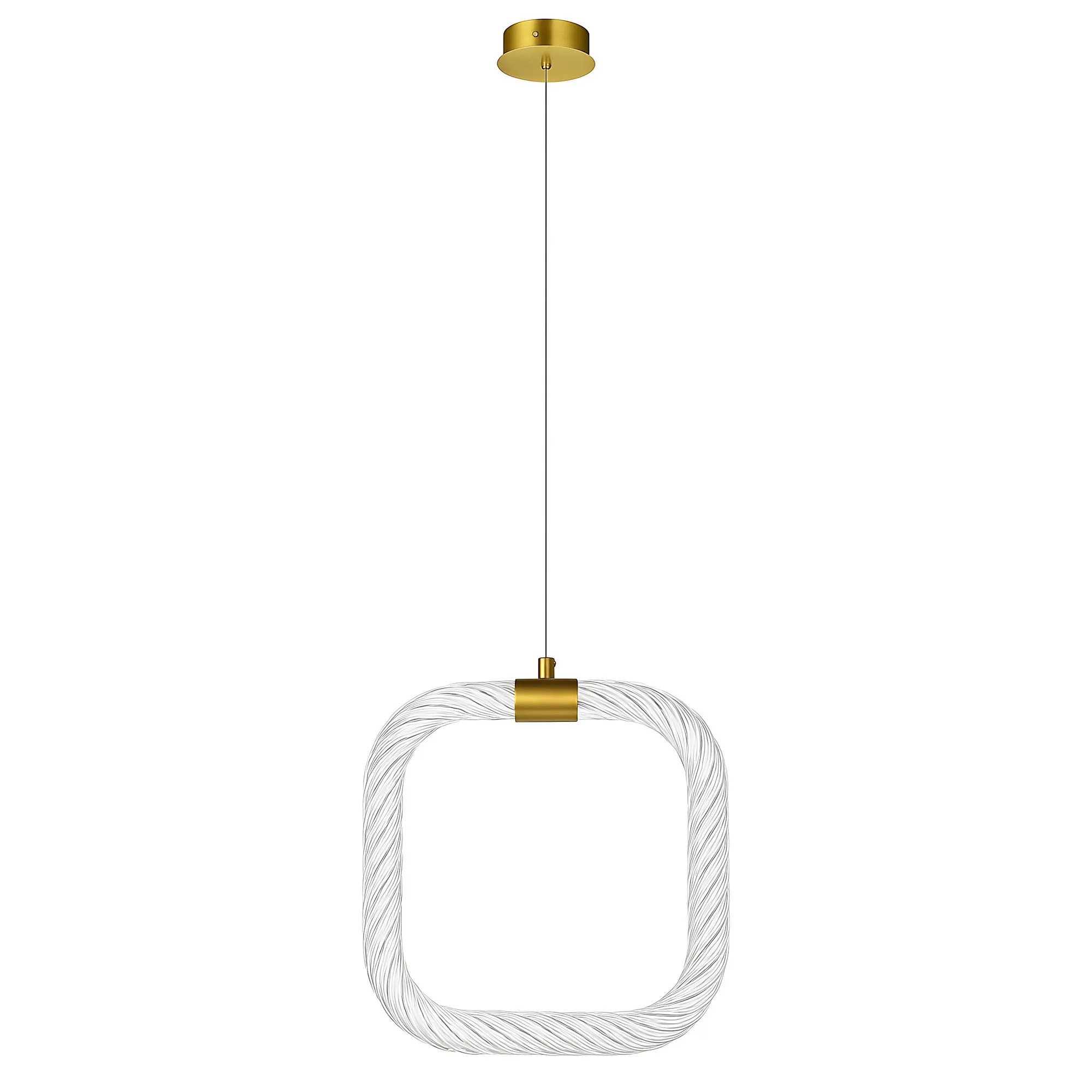 Pakabinamas šviestuvas Toolight šviestuvas LED LHJ056-CP1 BRUSH GOLD aprašymas - Prekės nuotrauka