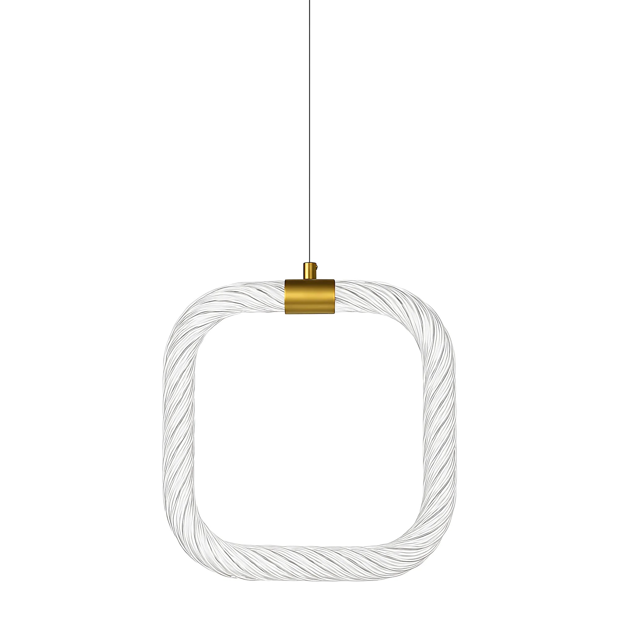 Pakabinamas šviestuvas Toolight šviestuvas LED LHJ056-CP1 BRUSH GOLD aprašymas - Prekės nuotrauka