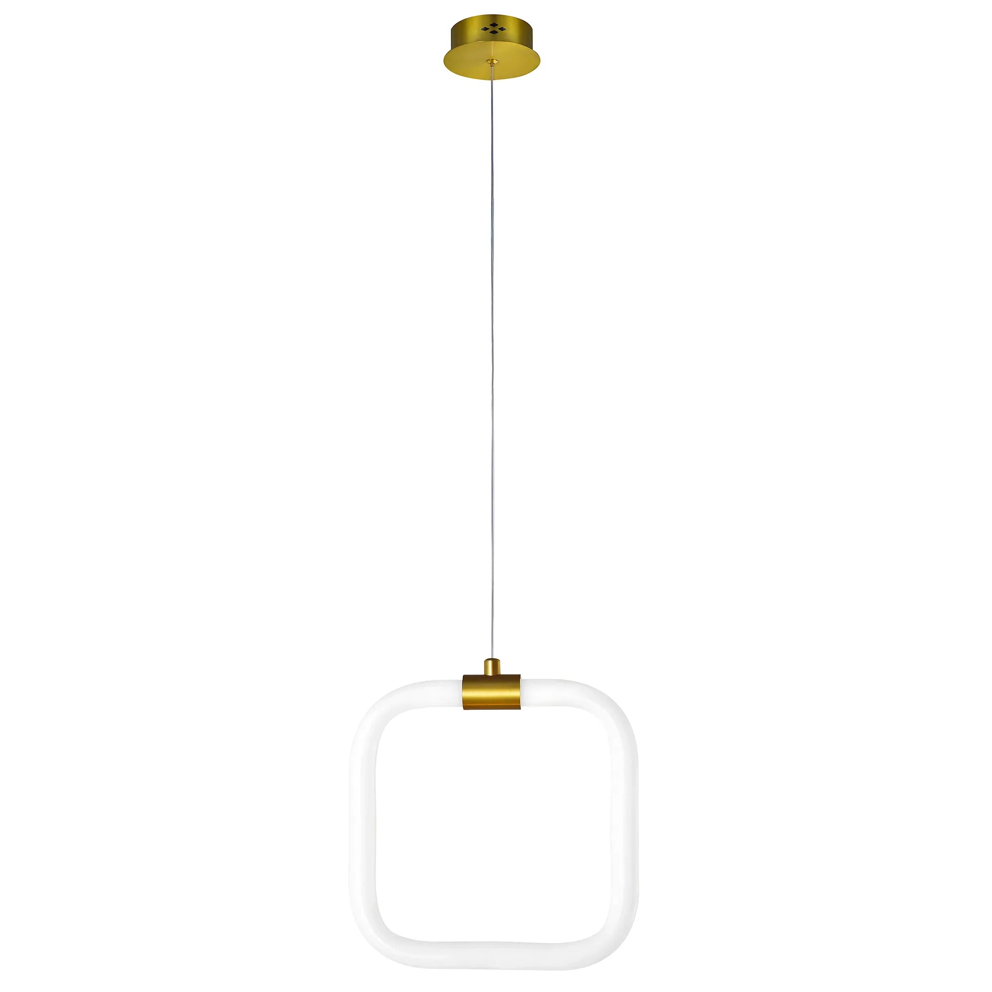 Pakabinamas šviestuvas Toolight šviestuvas LED LHJ057-CP1 BRUSH GOLD aprašymas - Prekės nuotrauka