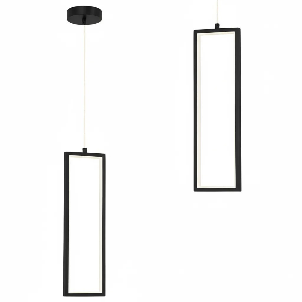 Pakabinamas šviestuvas Toolight šviestuvas LED LHJ083-1CP Juodas aprašymas - Prekės nuotrauka