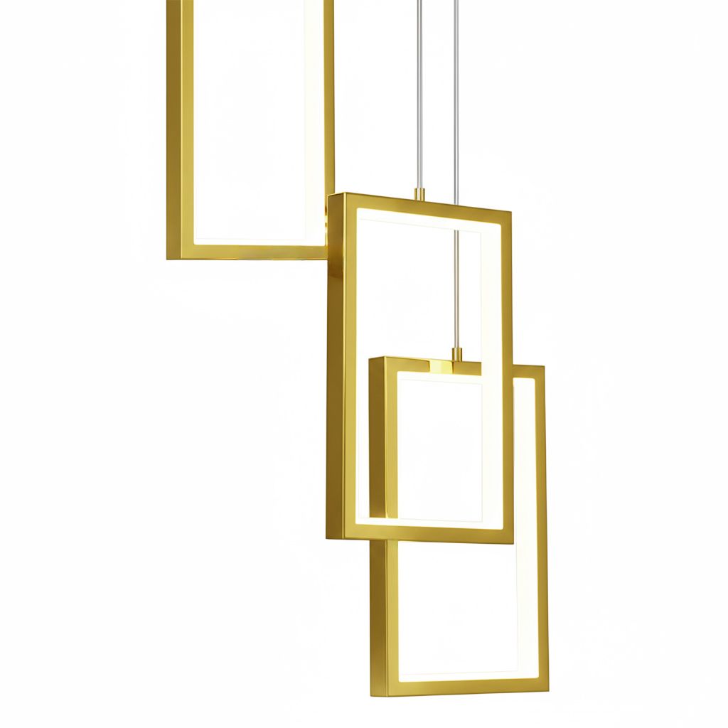 Lubinis šviestuvas Toolight Šviestuvas Led Lhj088-3cp Gold aprašymas - Prekės nuotrauka