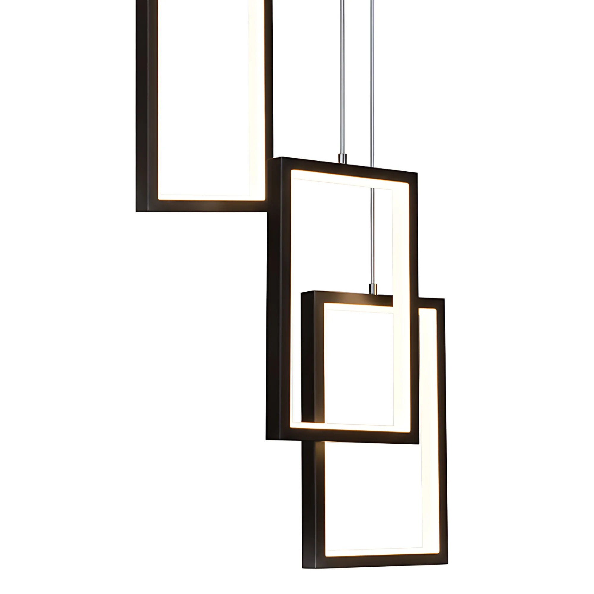 Pakabinamas šviestuvas Toolight šviestuvas LED LHJ089-7CP Juodas aprašymas - Prekės nuotrauka