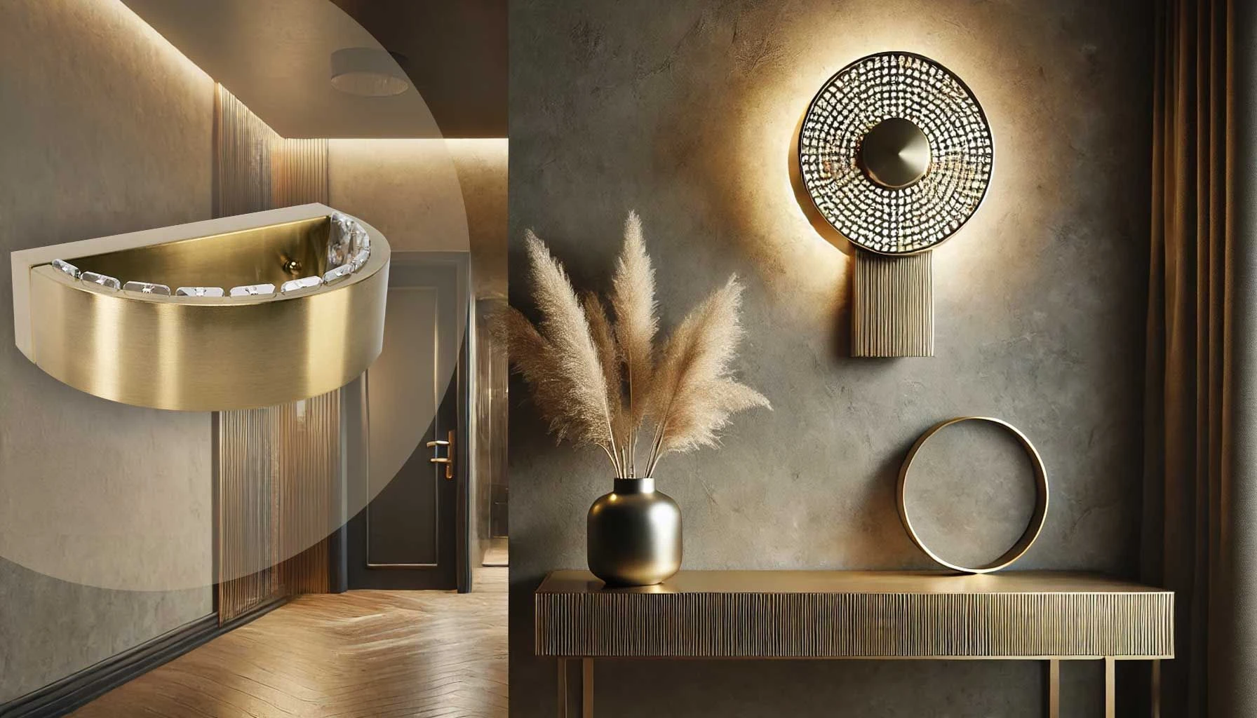 Lubinis šviestuvas Toolight Šviestuvas lubinis APP1509-CP BRUSH GOLD aprašymas - Prekės nuotrauka