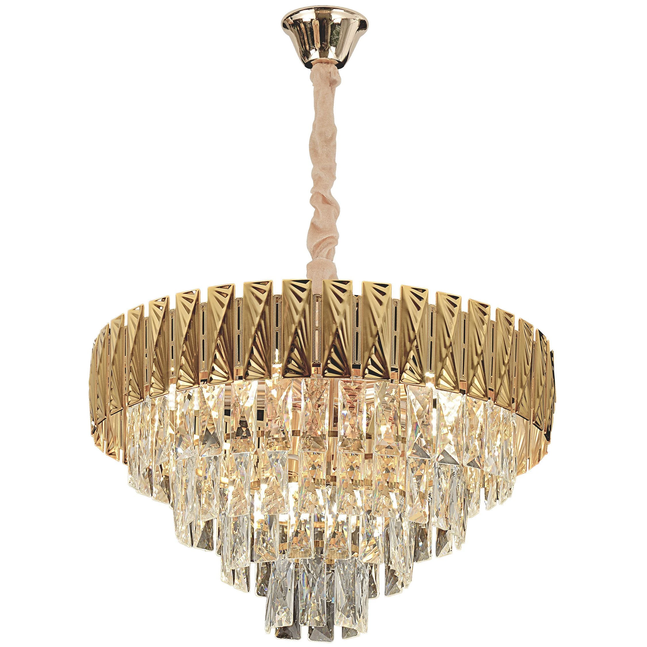 Lubinis šviestuvas Toolight Šviestuvas lubinis Cristal G060-CP 60CM aprašymas - Prekės nuotrauka
