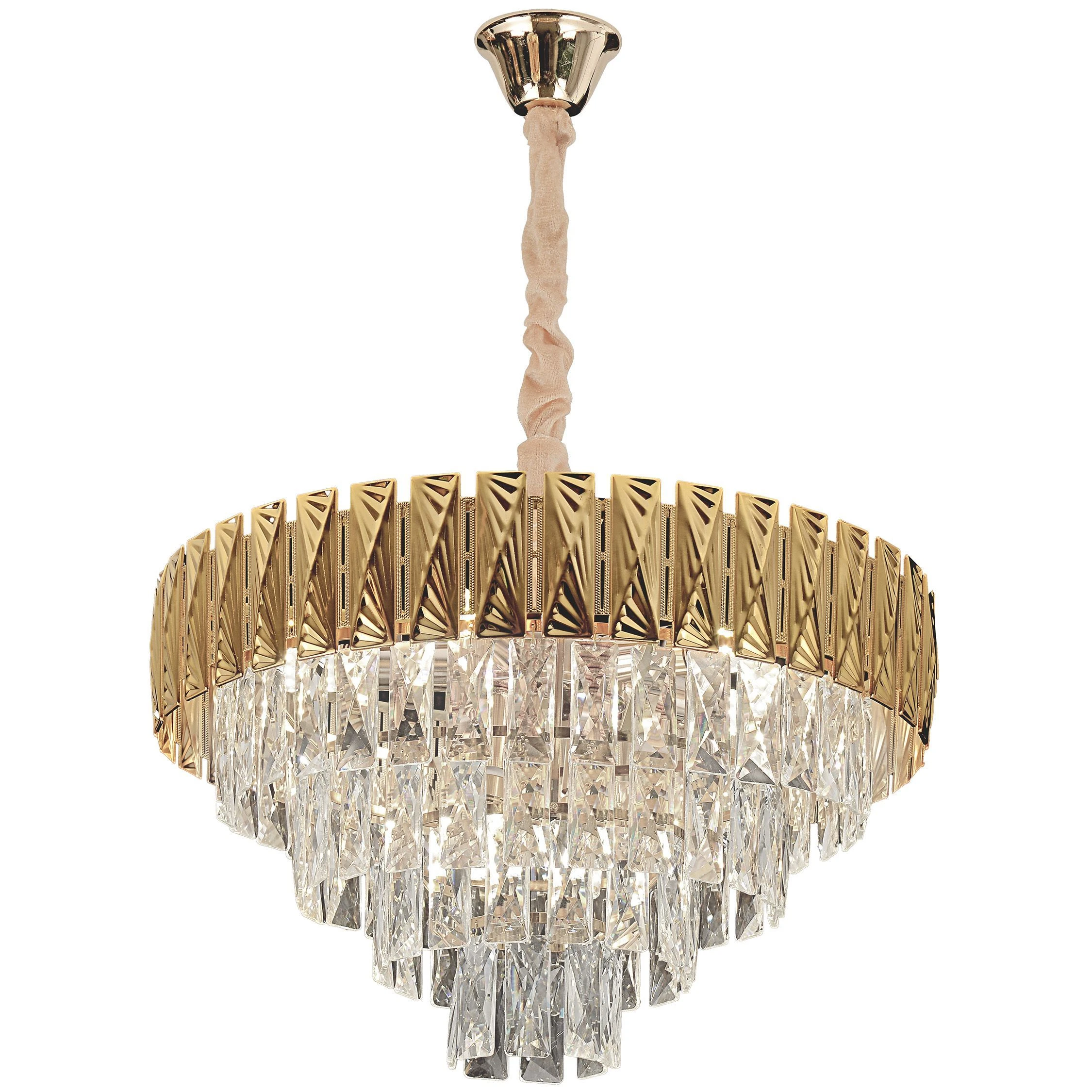 Lubinis šviestuvas Toolight Šviestuvas lubinis Cristal G060-CP 60CM aprašymas - Prekės nuotrauka