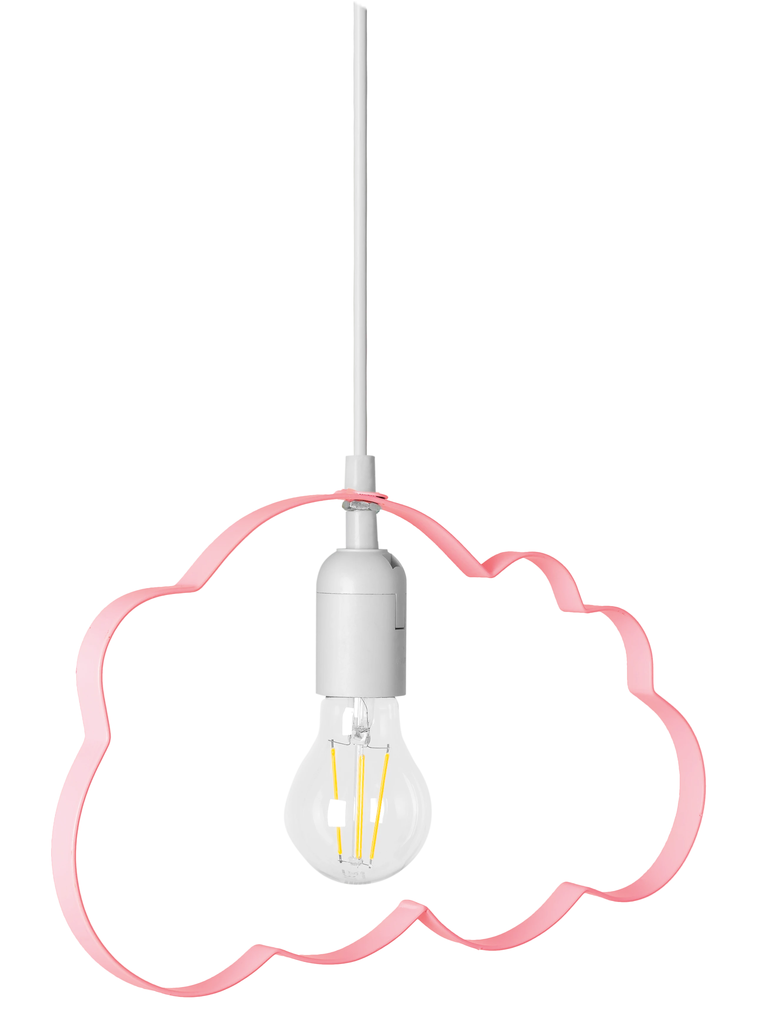 Lubinis šviestuvas Toolight Šviestuvas lubinis debeselis Cloud Light Rožinė aprašymas - Prekės nuotrauka