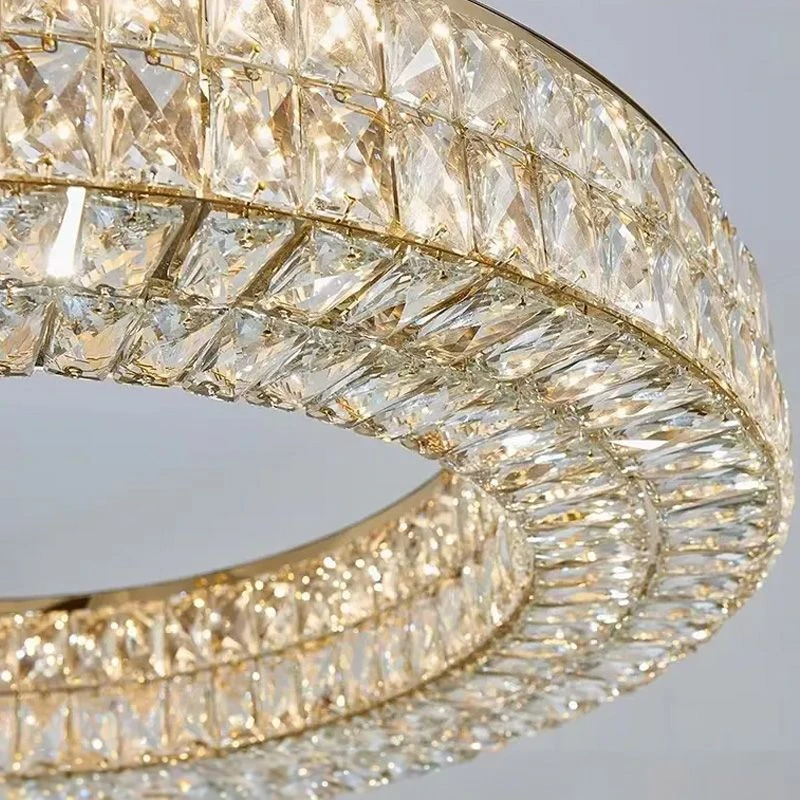 Lubinis šviestuvas Toolight Šviestuvas lubinis LED APP1568-CP Gold 60cm aprašymas - Prekės nuotrauka