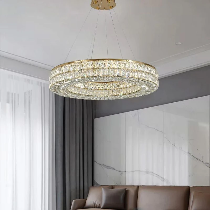 Lubinis šviestuvas Toolight Šviestuvas lubinis LED APP1568-CP Gold 60cm aprašymas - Prekės nuotrauka