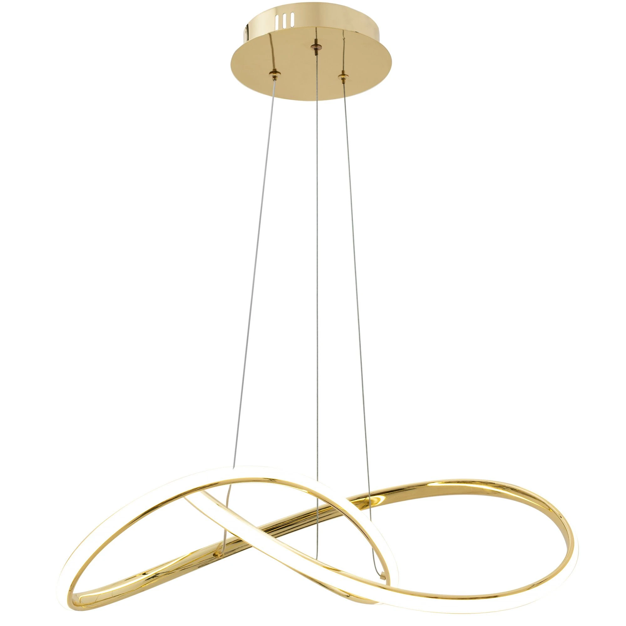 Lubinis šviestuvas Toolight Šviestuvas lubinis LED APP1601-CP GOLD aprašymas - Prekės nuotrauka