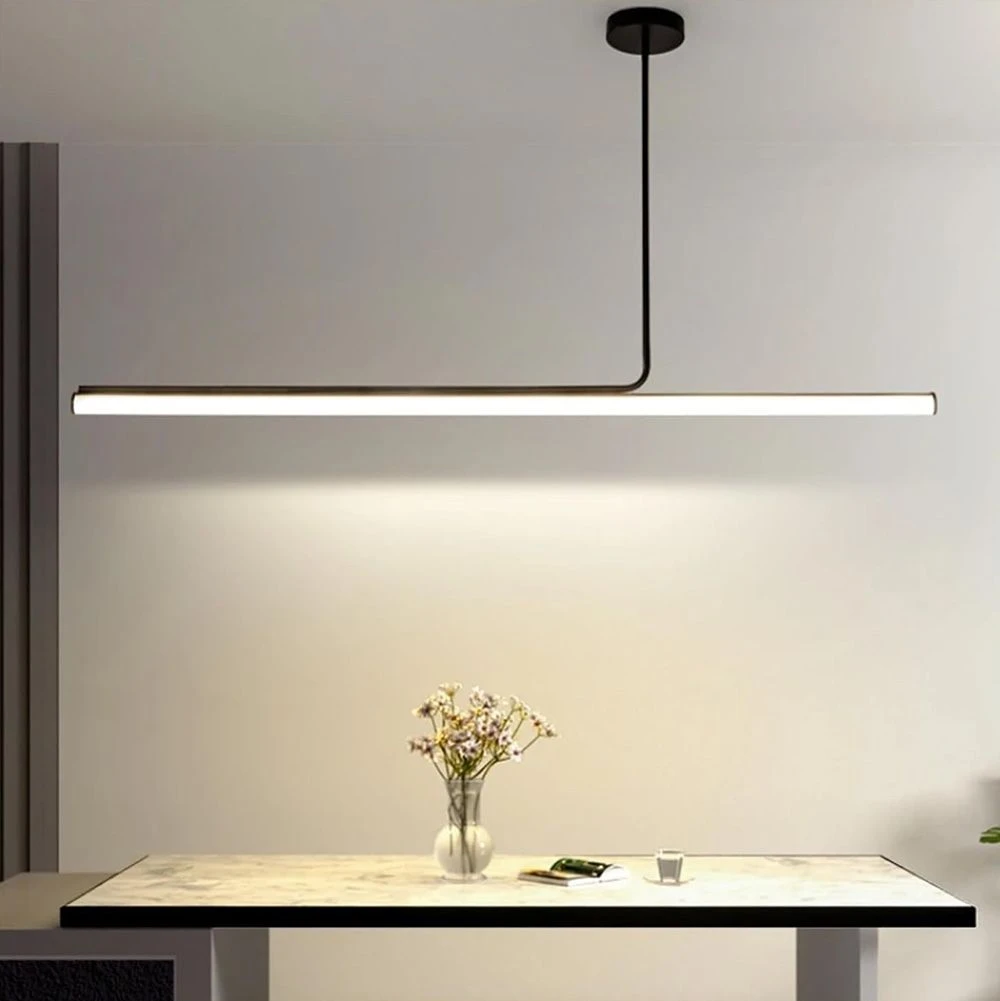 Lubinis šviestuvas Toolight Šviestuvas lubinis LED APP1659-CP Juodas 120cm aprašymas - Prekės nuotrauka