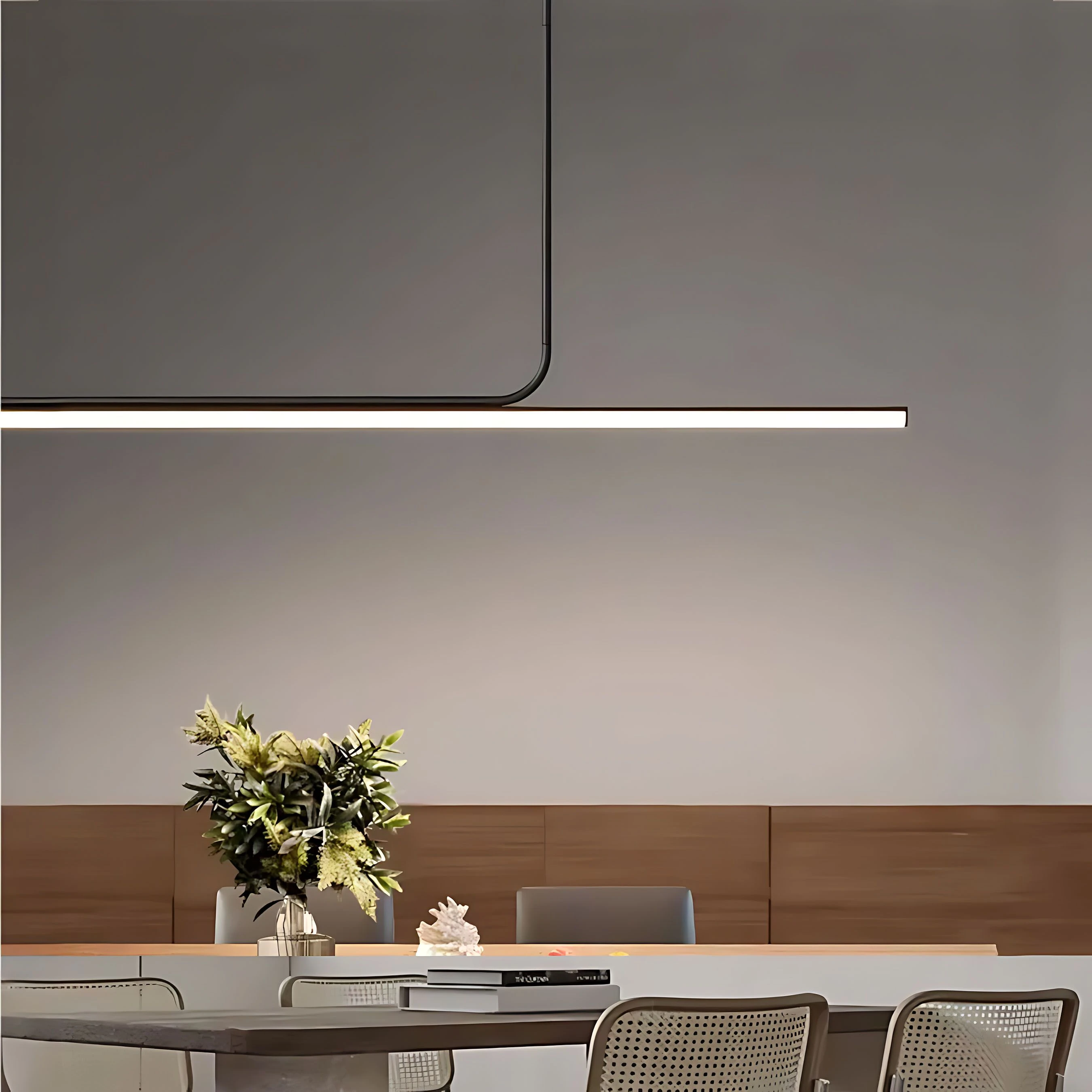 Lubinis šviestuvas Toolight Šviestuvas lubinis LED APP1660-CP Juodas 140cm aprašymas - Prekės nuotrauka
