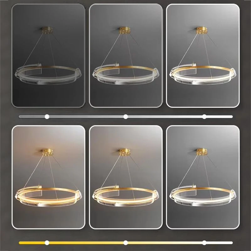 Lubinis šviestuvas Toolight Šviestuvas lubinis LED APP1672-CP GOLD aprašymas - Prekės nuotrauka