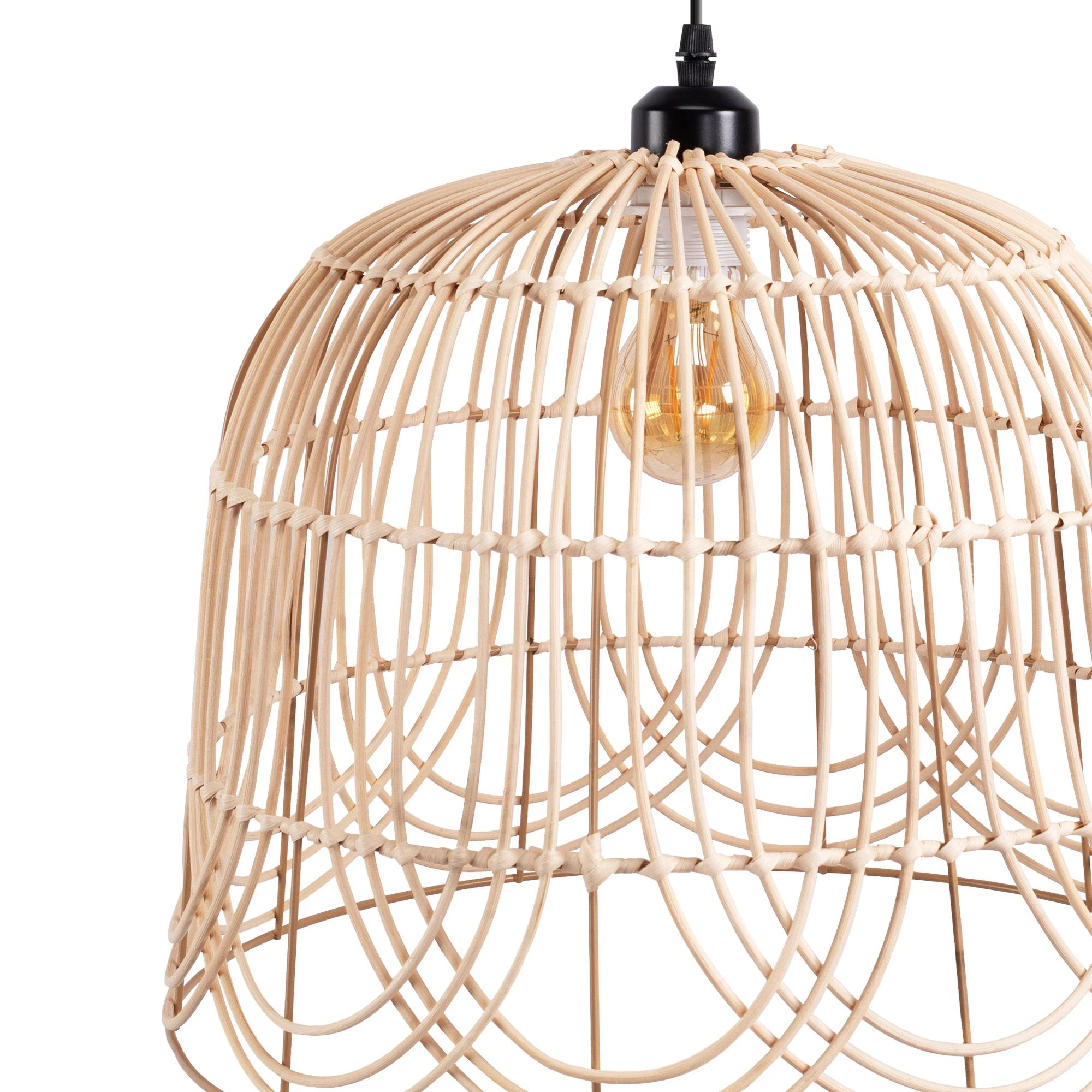 Pakabinamas šviestuvas Toolight Šviestuvas lubinis NATURAL APP1352-1CP 40 cm aprašymas - Prekės nuotrauka