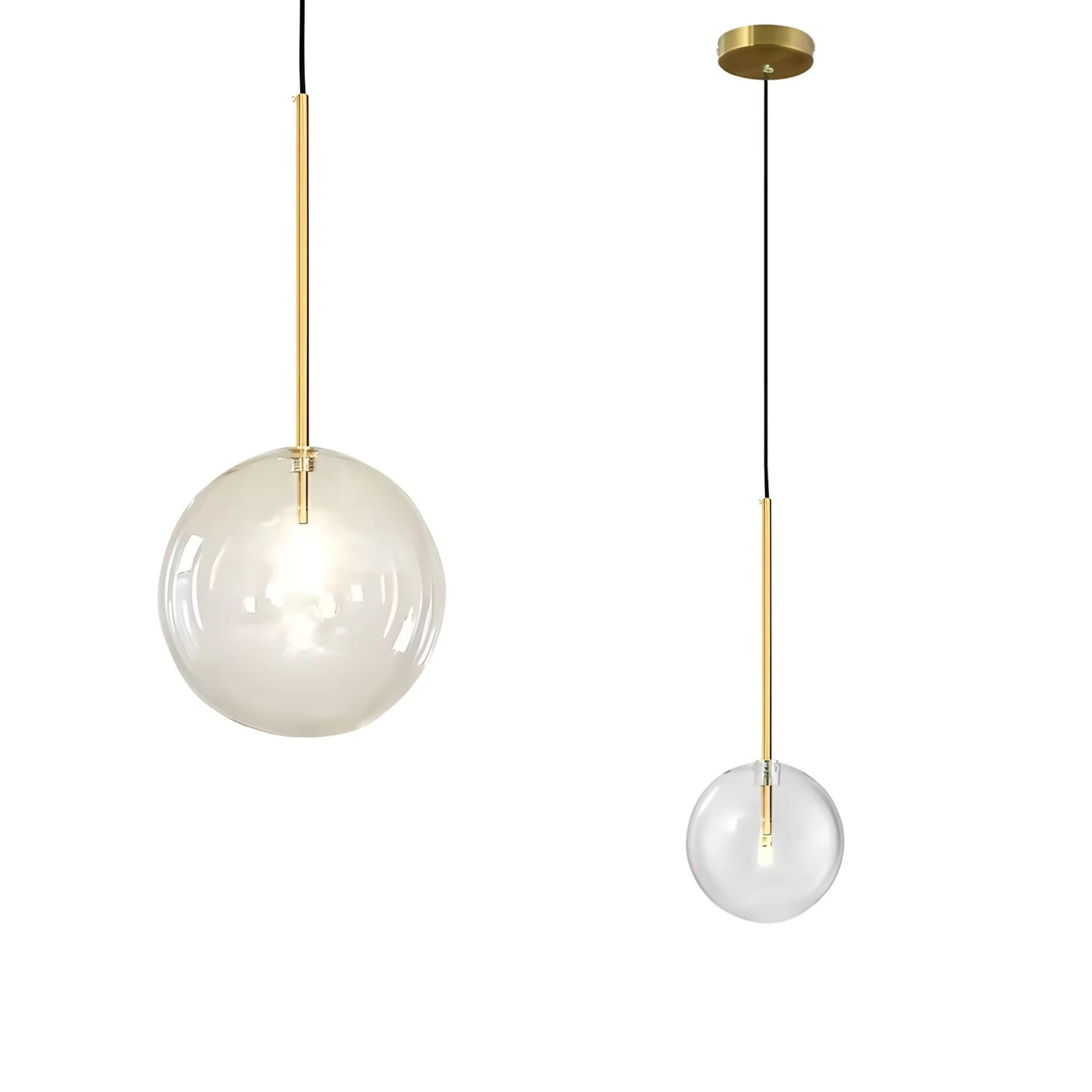 Lubinis šviestuvas Toolight Šviestuvas lubinis stiklo rutuliai 15cm APP1680-1CP aprašymas - Prekės nuotrauka
