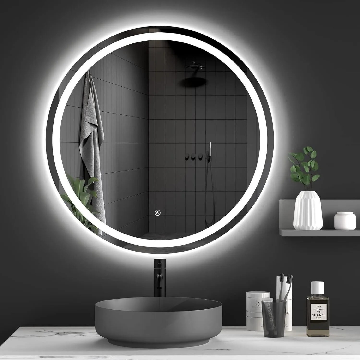 rea Veidrodis Led 80cm Bas P11242 aprašymas - Prekės nuotrauka