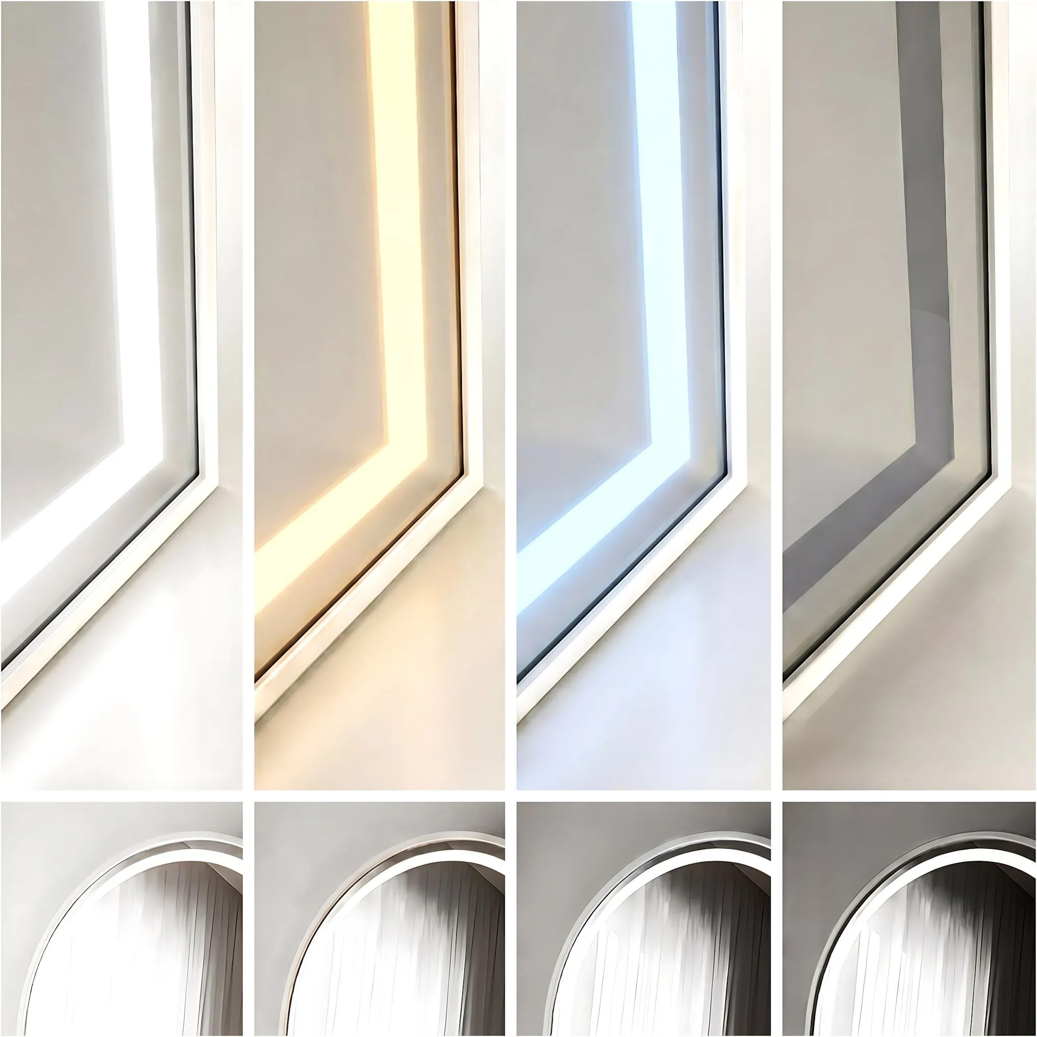 rea Veidrodis LED Orbit 60x170cm Baltas aprašymas - Prekės nuotrauka