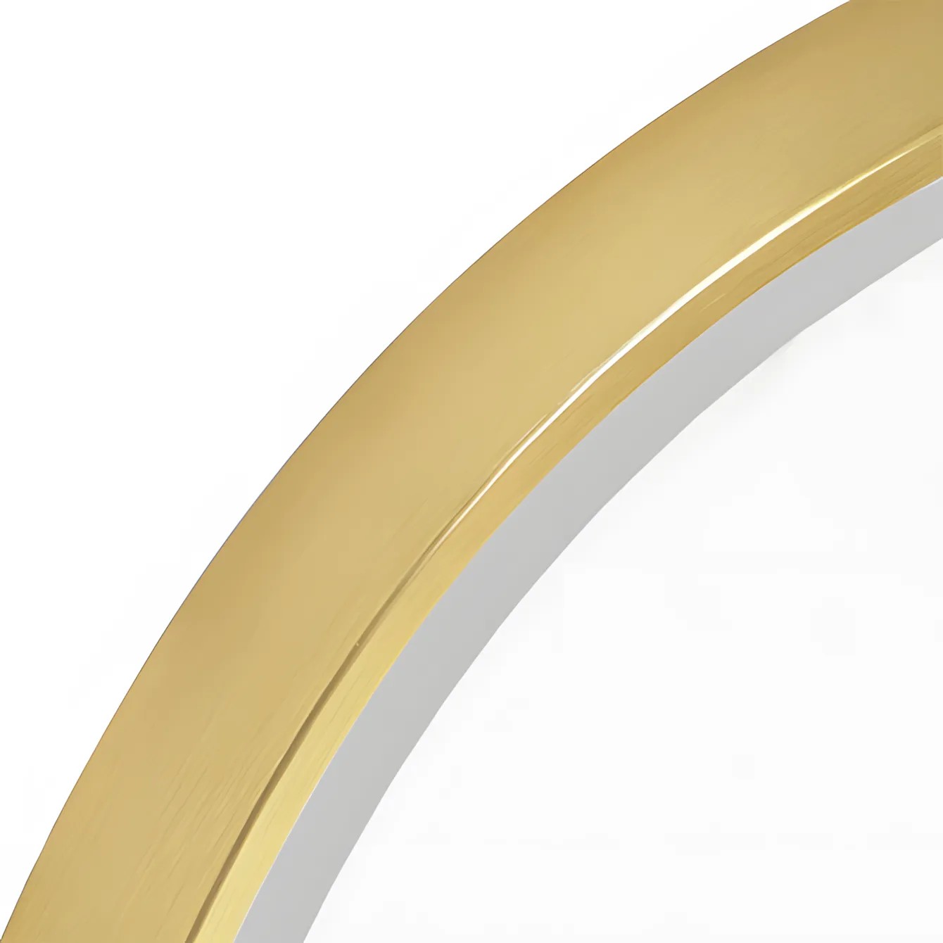 rea Veidrodis LED OVL 50x100cm Gold aprašymas - Prekės nuotrauka