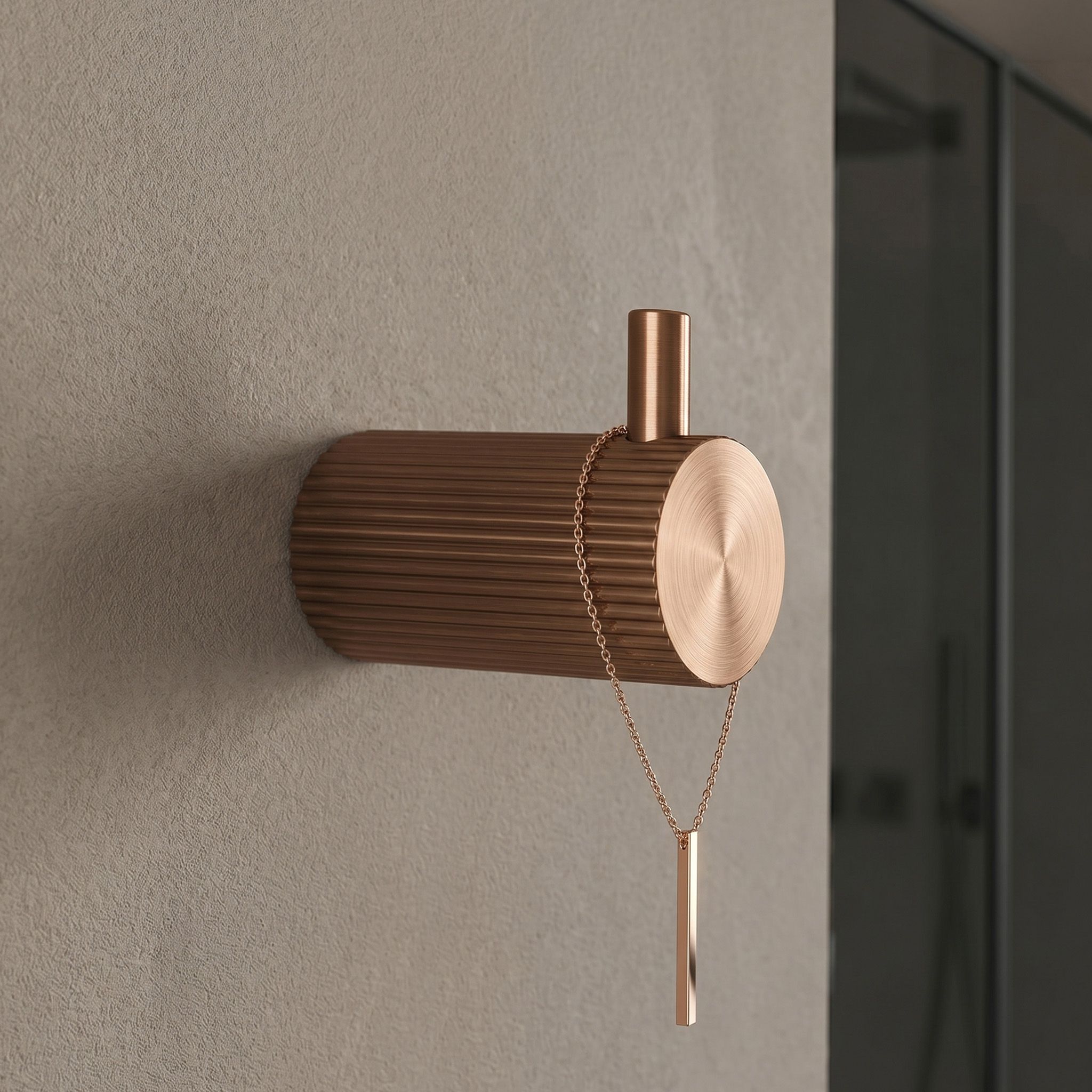 Vonios kabliukas 64104 SOLO Copper aprašymas - Prekės nuotrauka