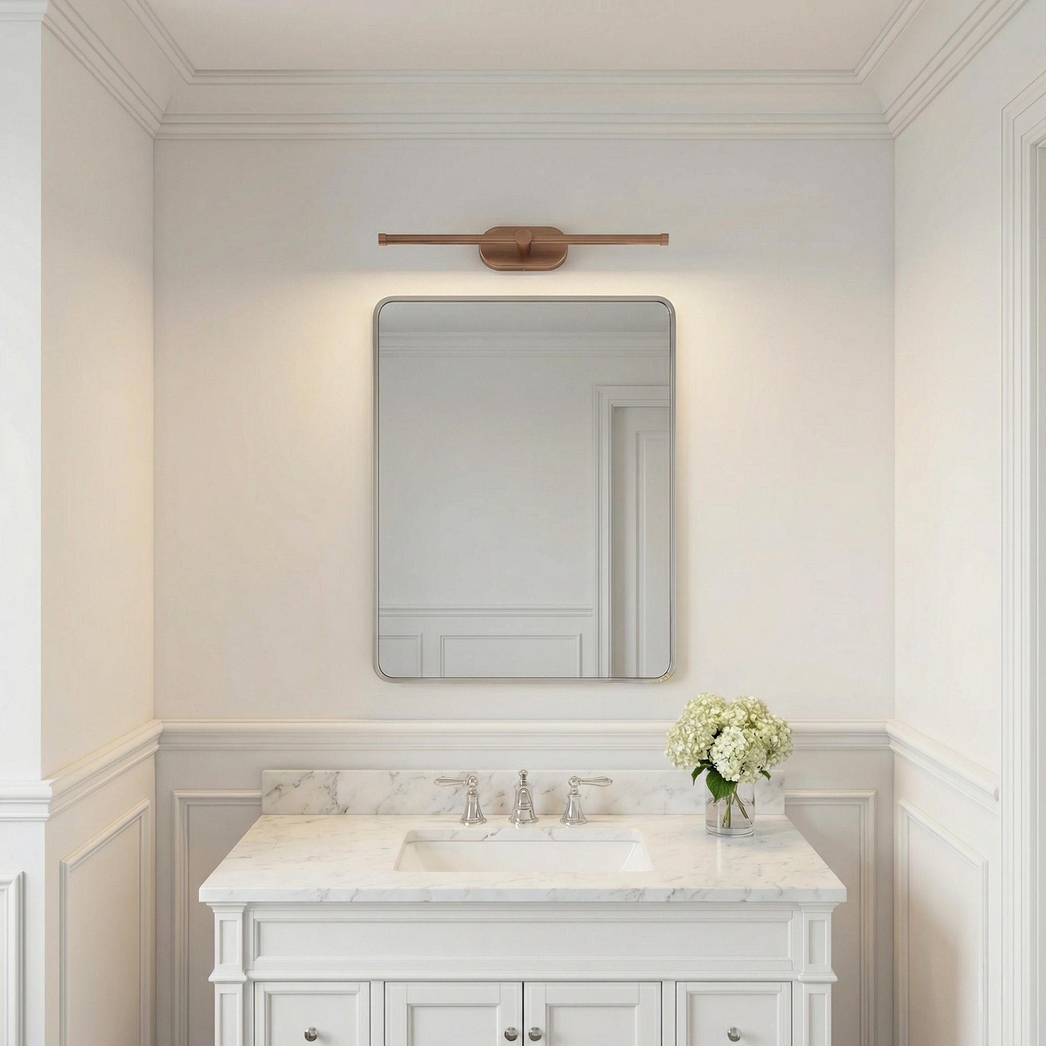 Sieninis šviestuvas Toolight Vonios Sieninis Led Šviestuvas APP1895-1W 40 Cm Copper aprašymas - Prekės nuotrauka