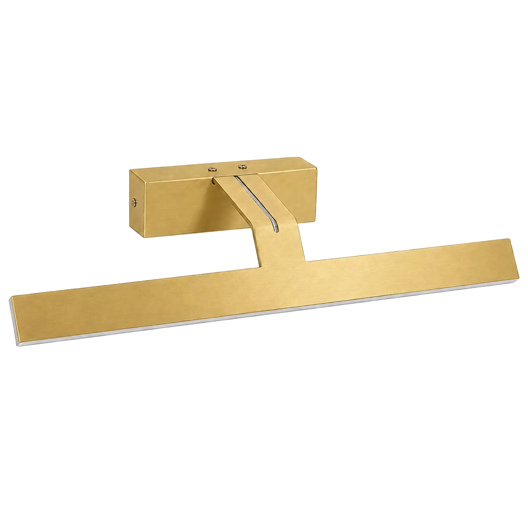 Sieninis šviestuvas Toolight Vonios sieninis LED šviestuvas SWE007-1W 43cm BRUSH GOLD aprašymas - Prekės nuotrauka