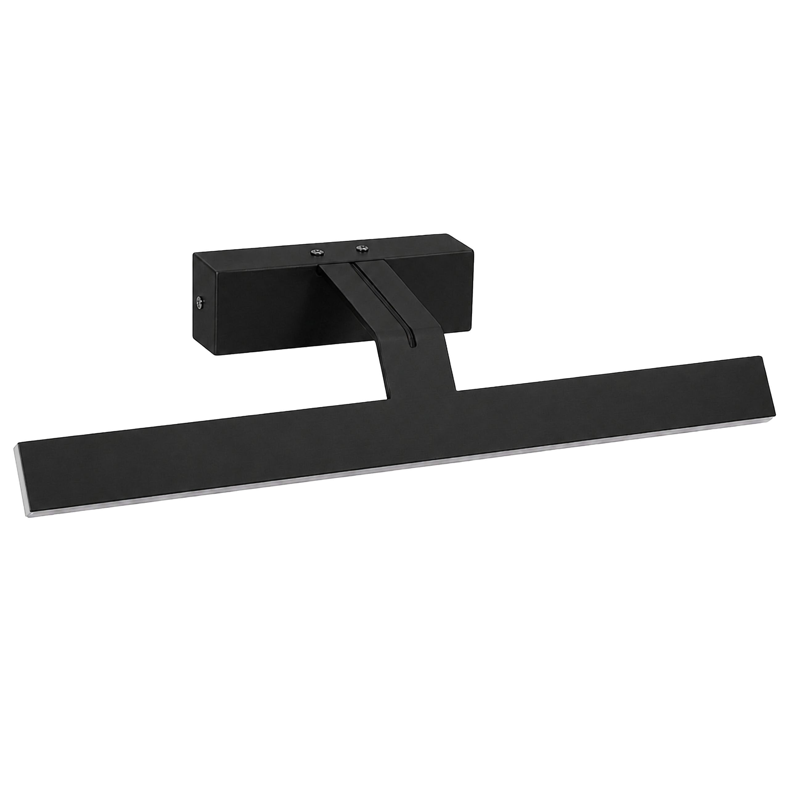 Sieninis šviestuvas Toolight Vonios sieninis LED šviestuvas SWE010-1W 43cm Juodas aprašymas - Prekės nuotrauka