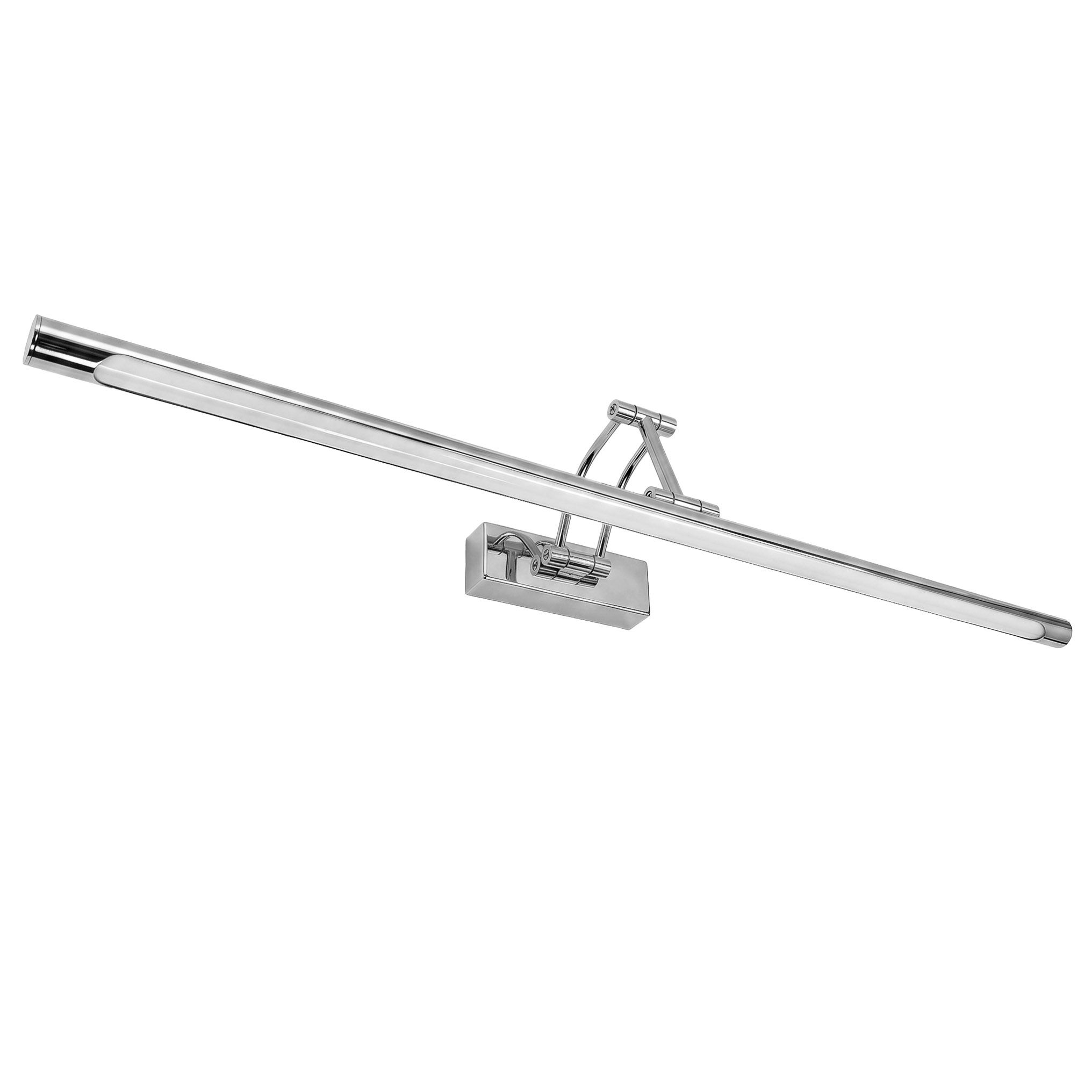 Sieninis šviestuvas Toolight Vonios sieninis LED šviestuvas SWE018-1W 80cm Chrome aprašymas - Prekės nuotrauka