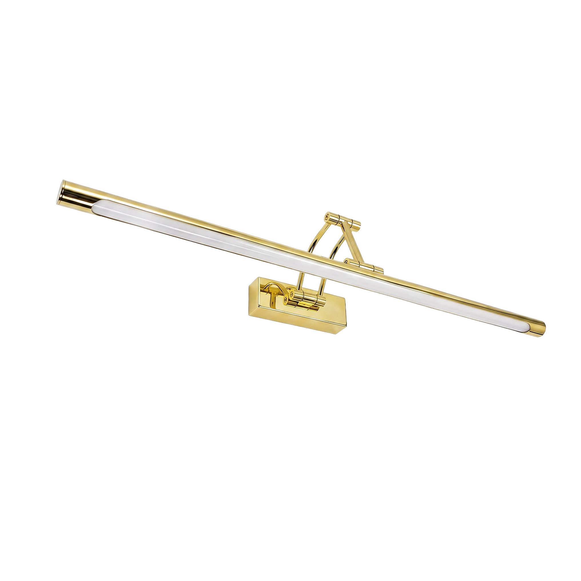 Sieninis šviestuvas Toolight Vonios sieninis LED šviestuvas SWE020-1W 60cm Gold aprašymas - Prekės nuotrauka