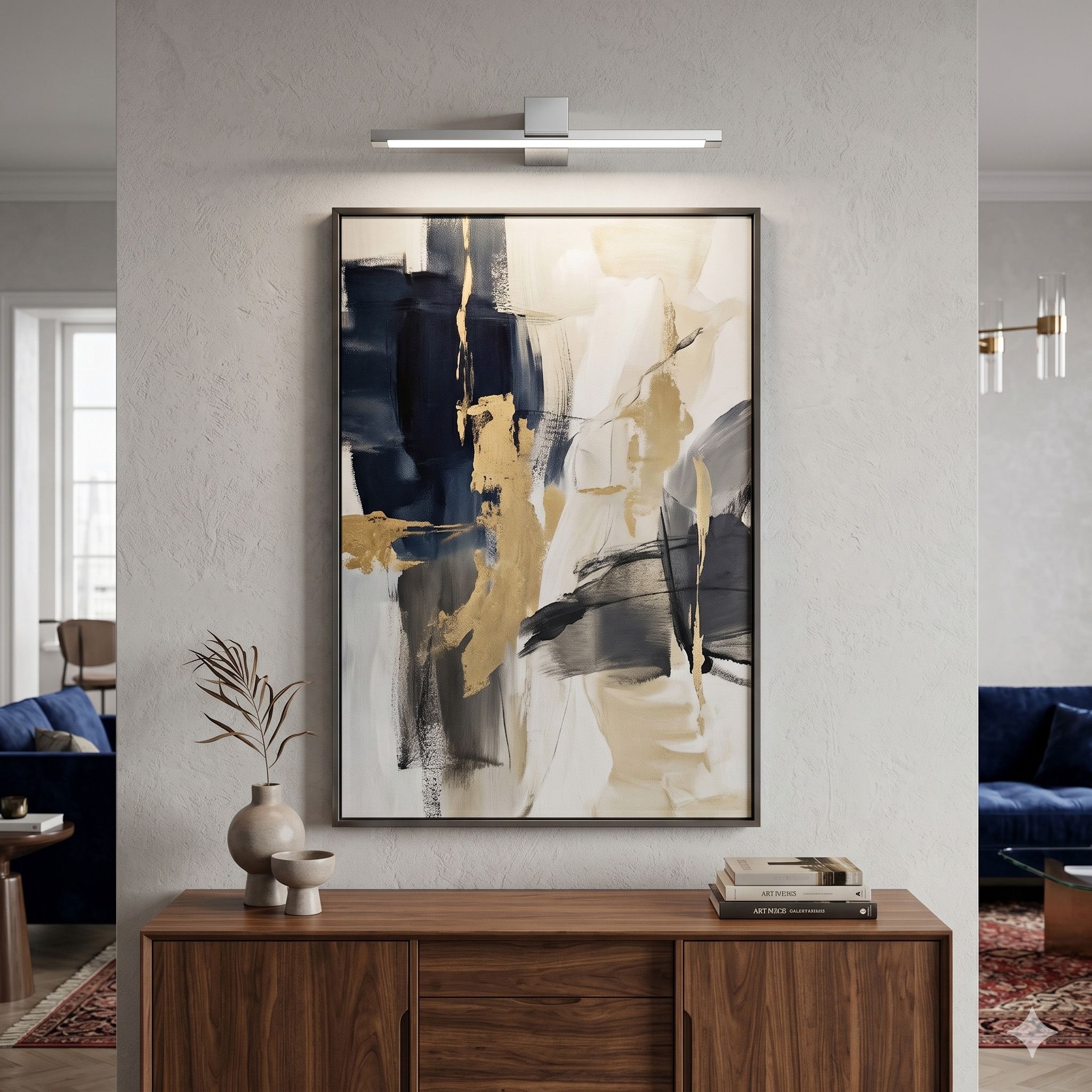 Sieninis šviestuvas Toolight Vonios sieninis LED šviestuvas SWE041-1W 60cm Chrome aprašymas - Prekės nuotrauka
