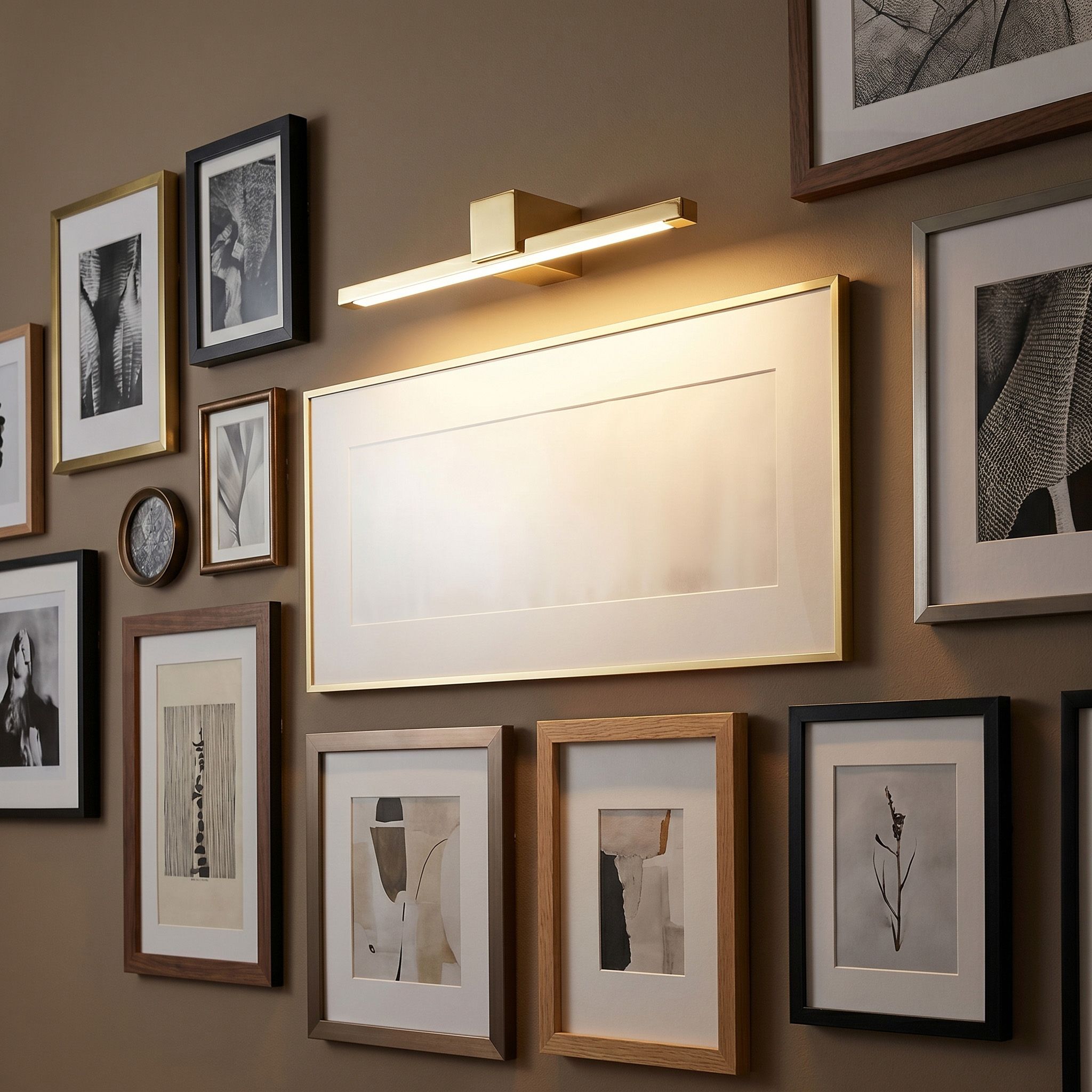 Sieninis šviestuvas Toolight Vonios sieninis LED šviestuvas SWE043-1W 40cm GOLD aprašymas - Prekės nuotrauka