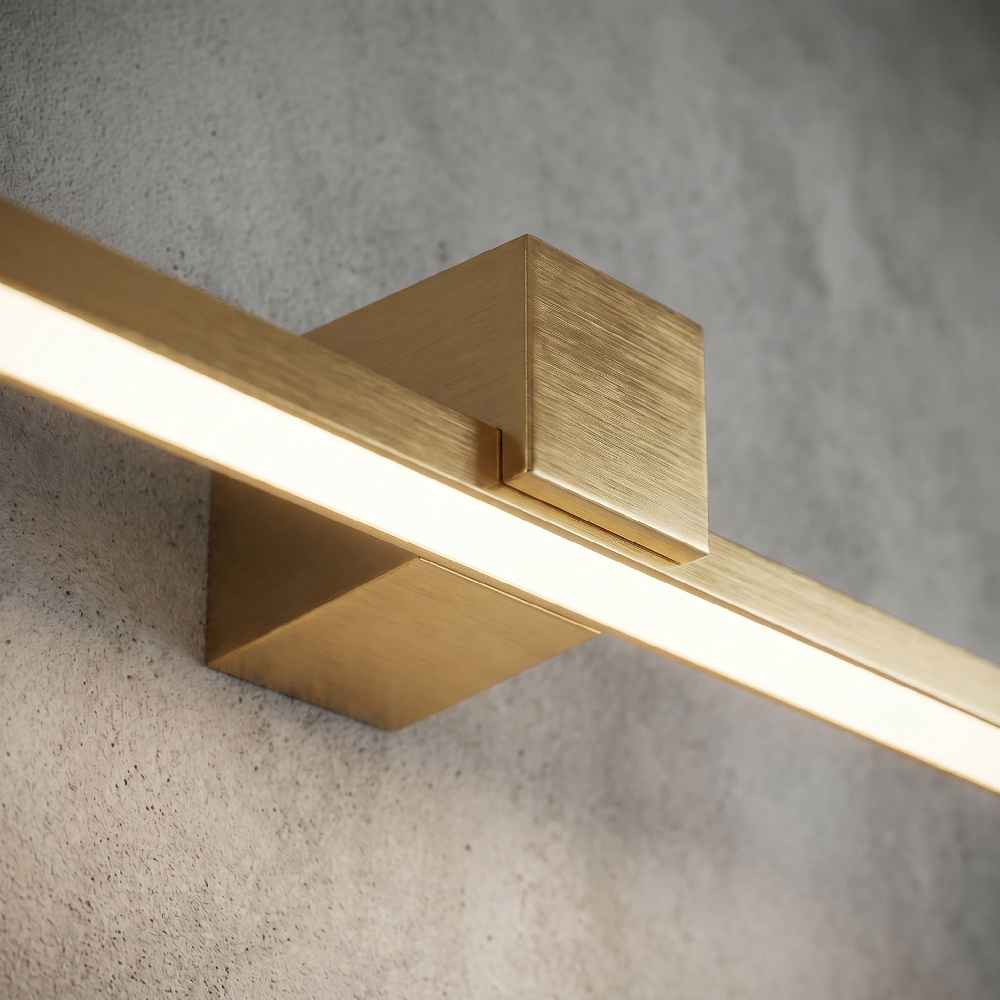 Sieninis šviestuvas Toolight Vonios sieninis LED šviestuvas SWE046-1W 40cm GOLD BRUSH aprašymas - Prekės nuotrauka