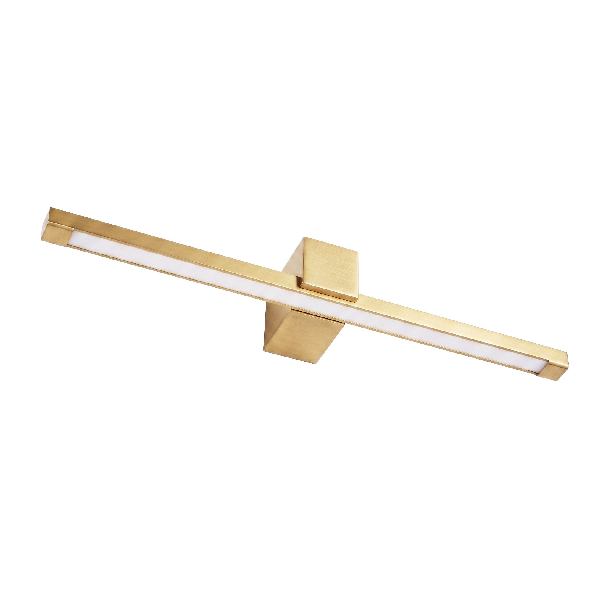 Sieninis šviestuvas Toolight Vonios sieninis LED šviestuvas SWE047-1W 60cm GOLD BRUSH aprašymas - Prekės nuotrauka