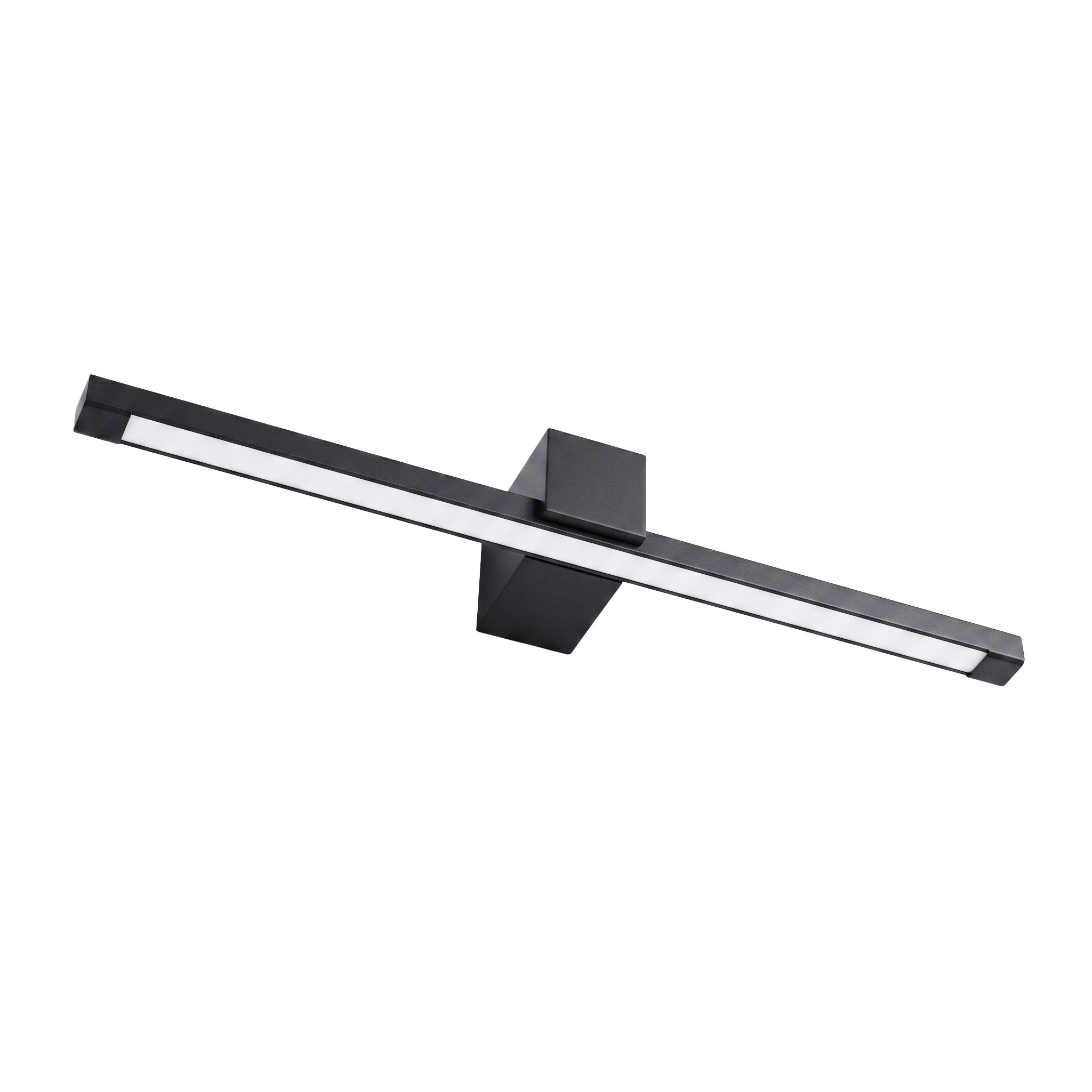 Sieninis šviestuvas Toolight Vonios sieninis LED šviestuvas SWE050-1W 60 cm Juodas aprašymas - Prekės nuotrauka