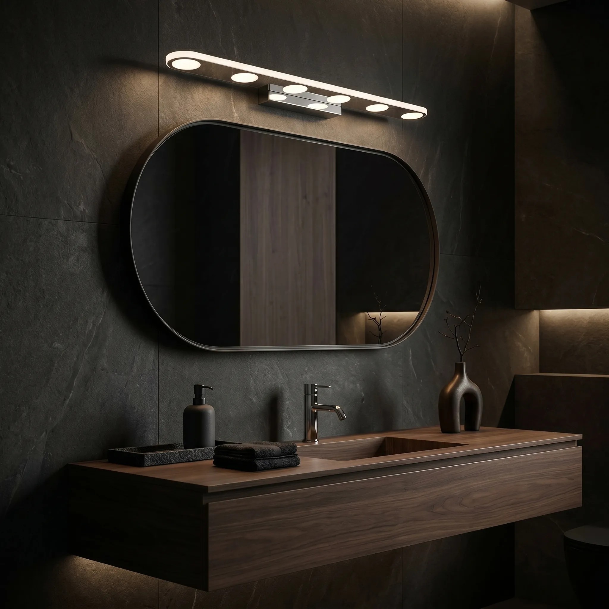 Sieninis šviestuvas Toolight Vonios sieninis LED šviestuvas SWE056-W CHROME aprašymas - Prekės nuotrauka