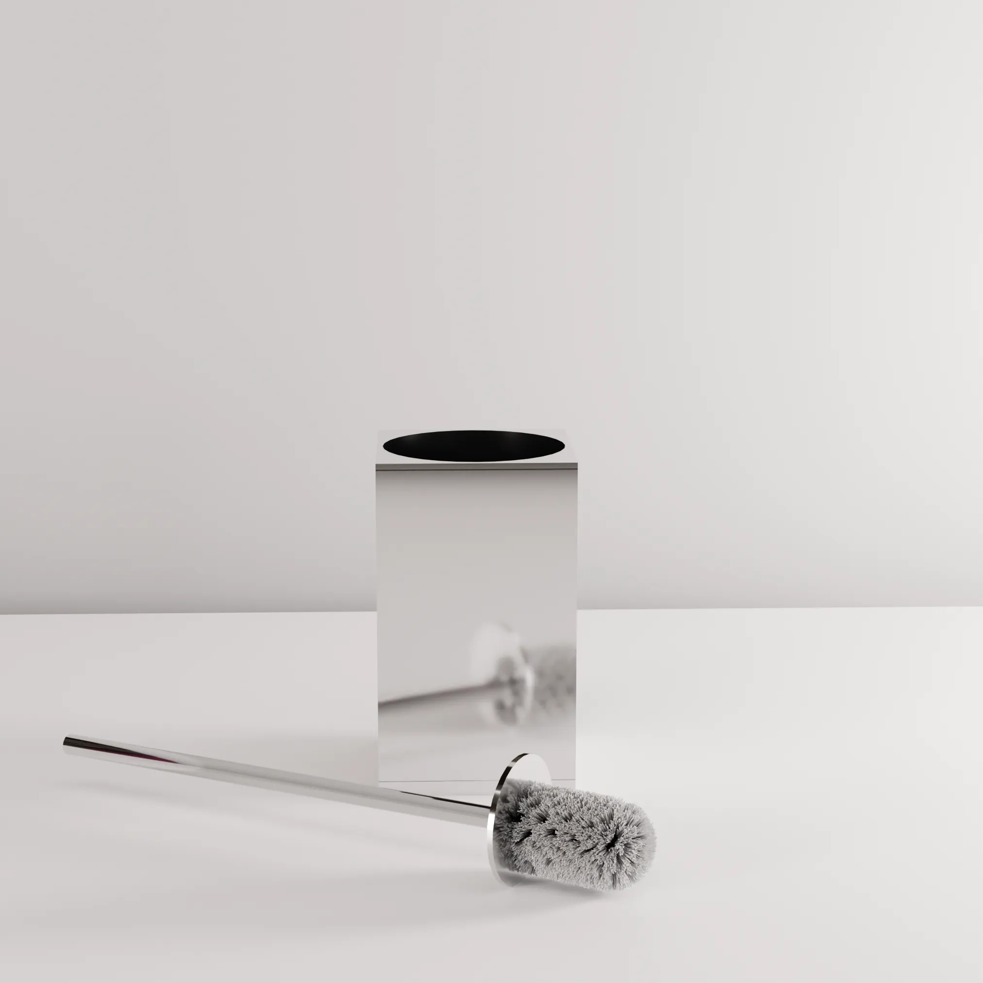 rea WC šepetėlis metalinis B110 CHROME aprašymas - Prekės nuotrauka