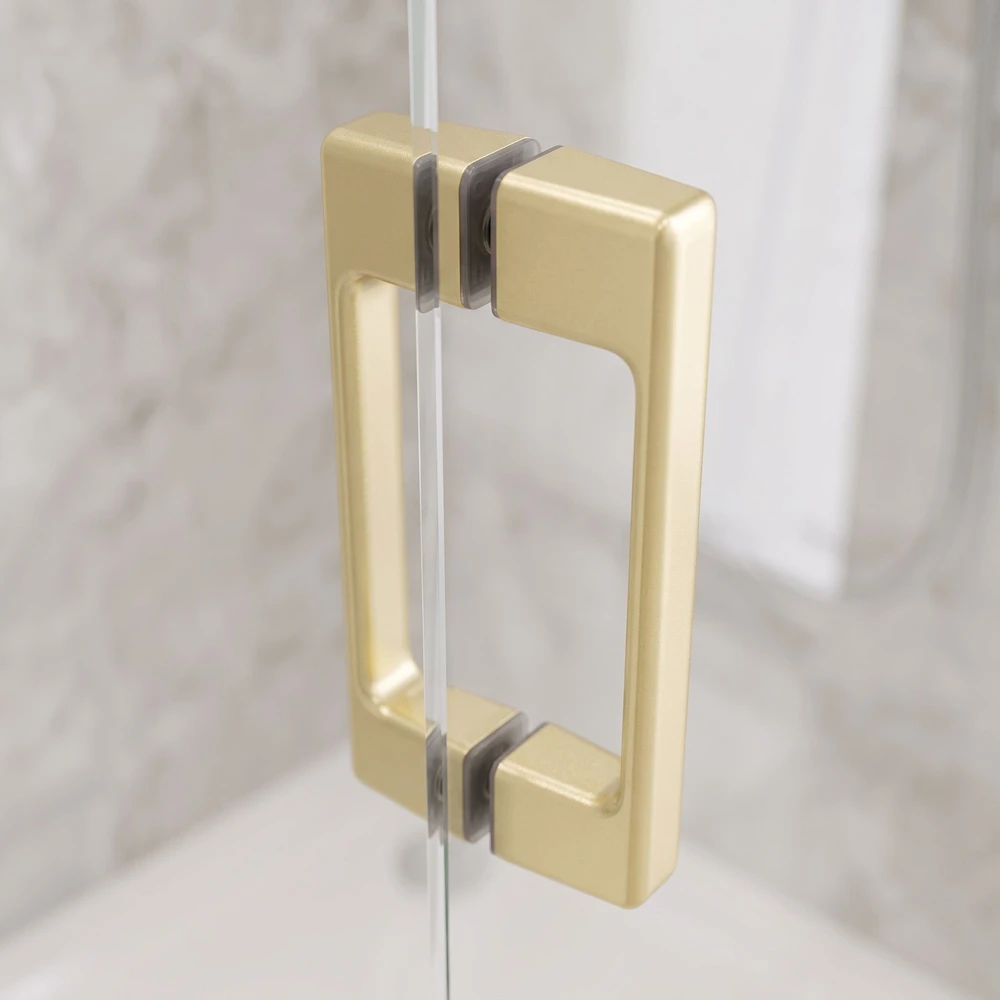 Dušo Durų Rankena Rea 02 Brushed Gold