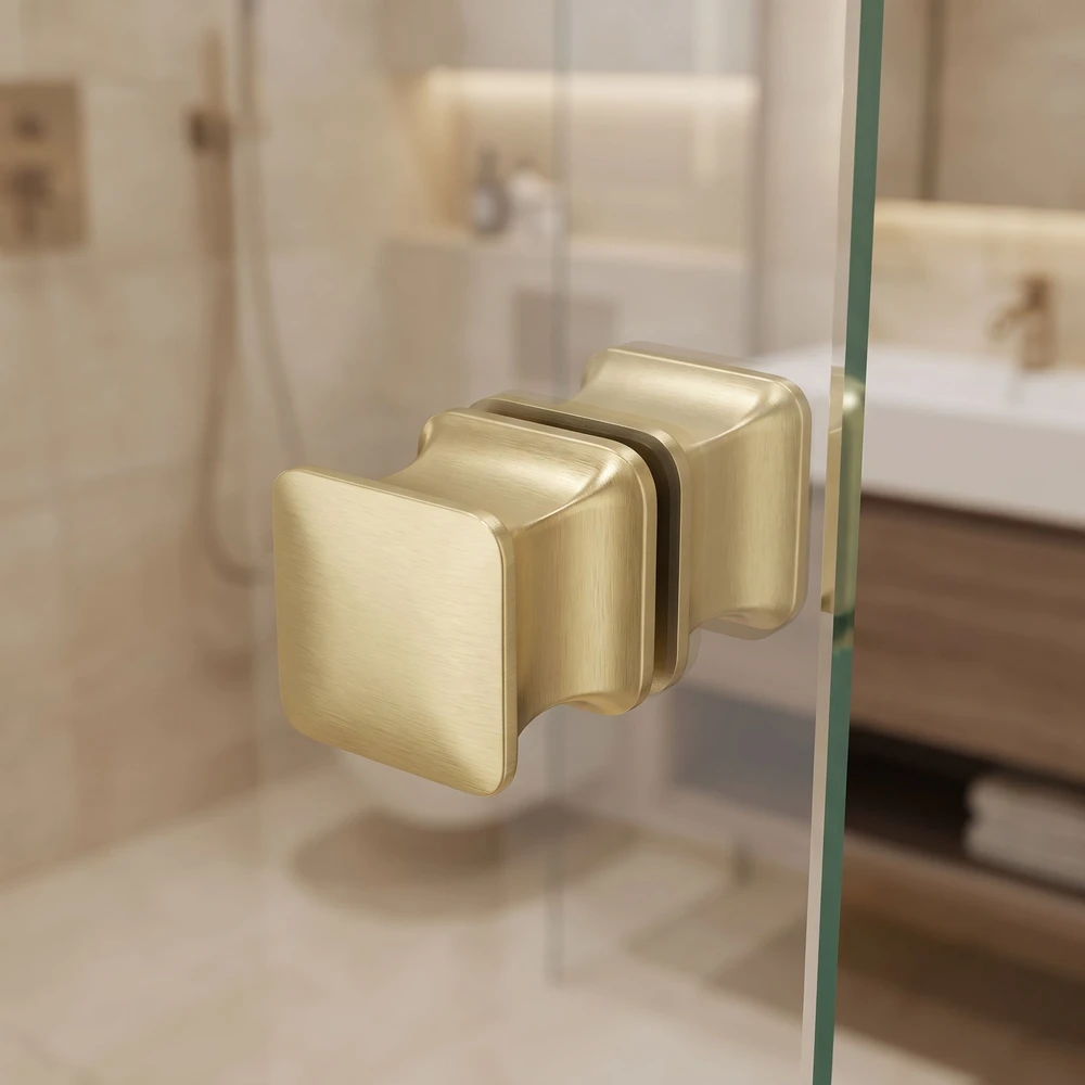 Dušo Durų Rankena Rea 04 Brushed Gold