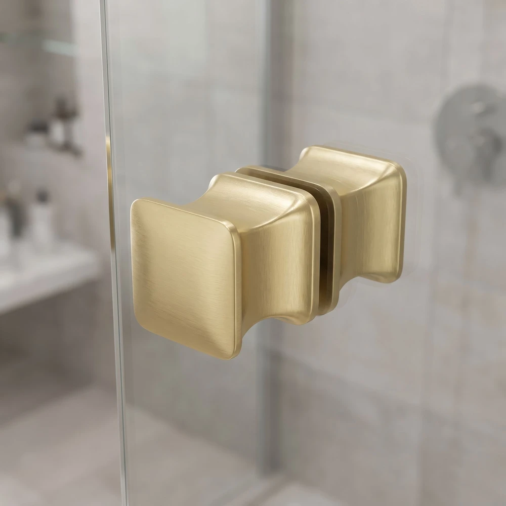 Dušo Durų Rankena Rea 04 Brushed Gold