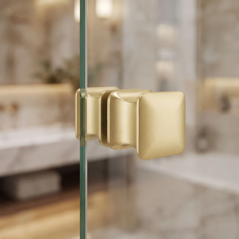 Dušo Durų Rankena Rea 04 Brushed Gold